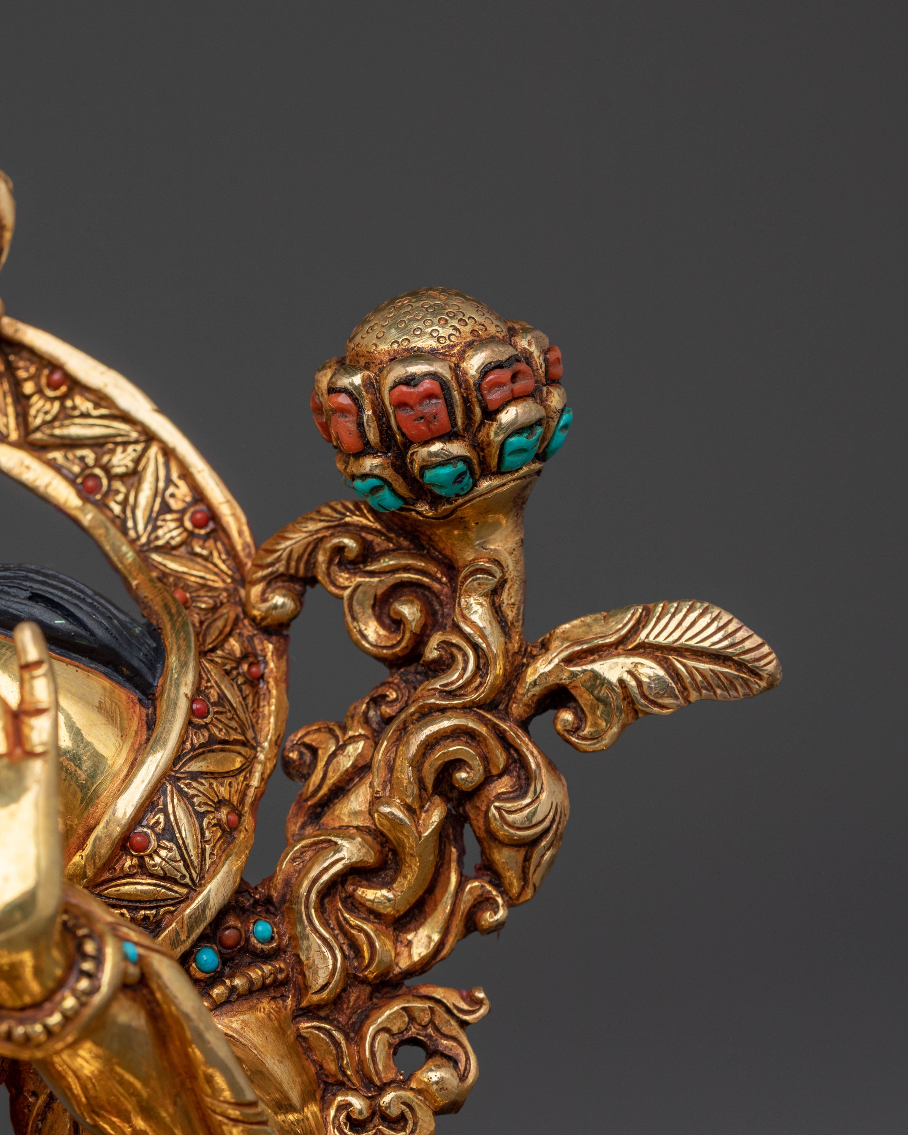 Green Tara: Handcrafted Mother Figurine