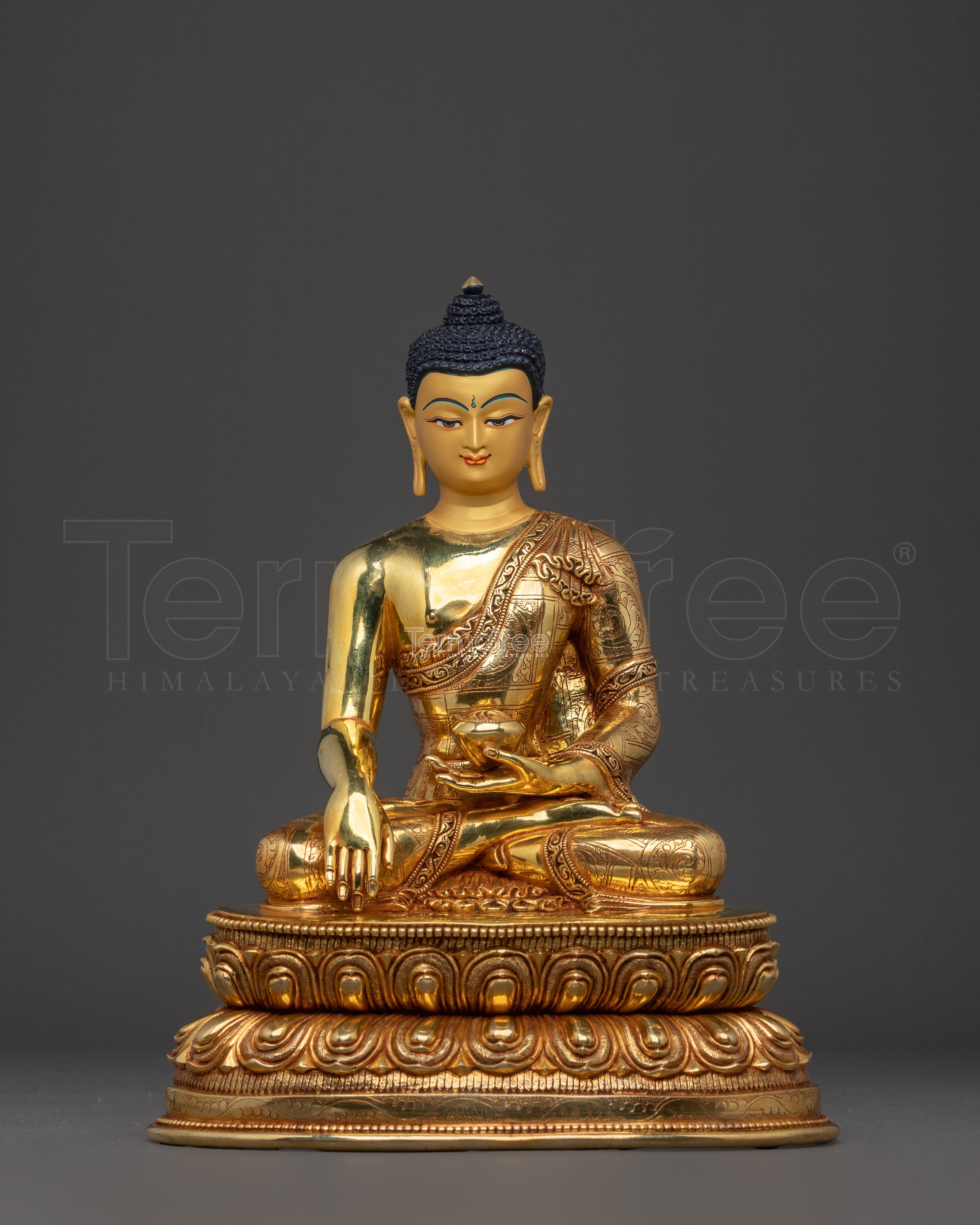 Shakyamuni Buddha Vajrayana Statue | Buddha of Enlightenment & Wisdom