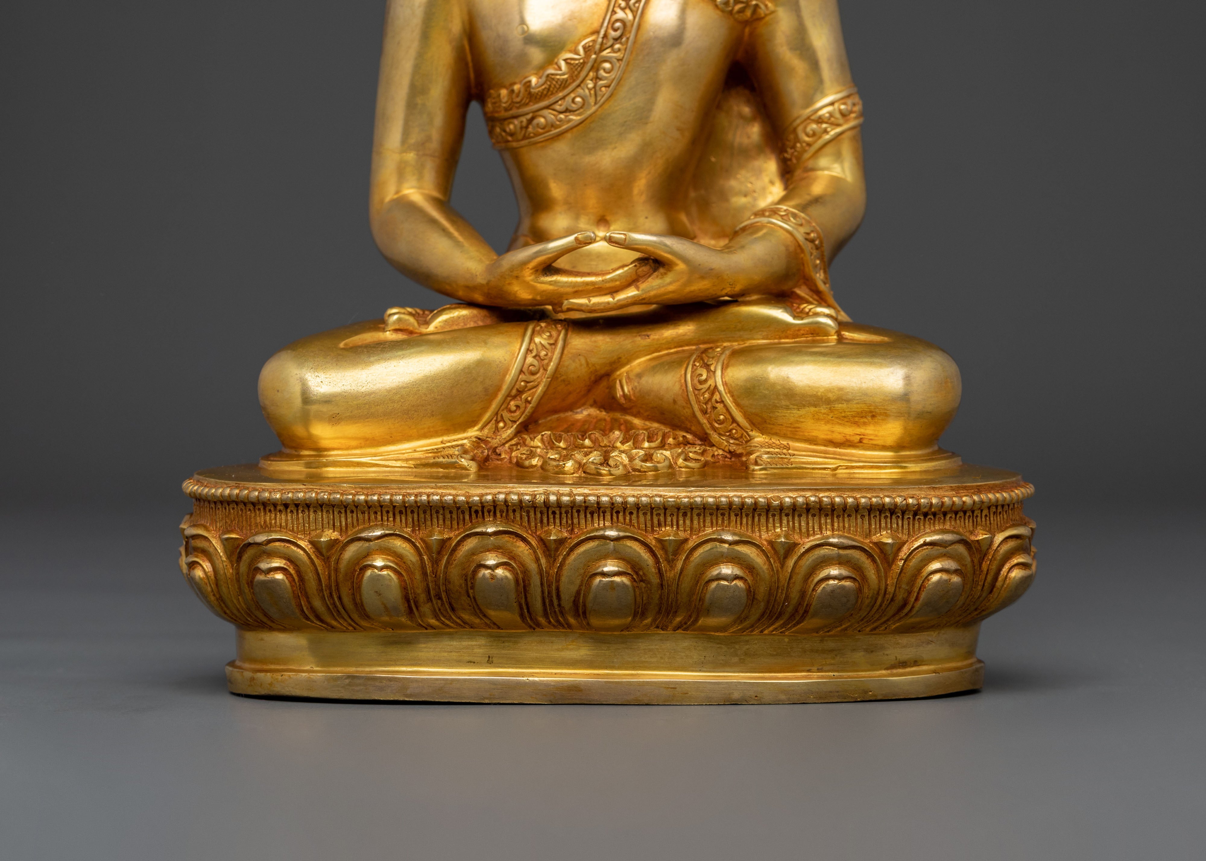 Pure Land Buddhist Statue of Amitabha Buddha: Buddhist Decor