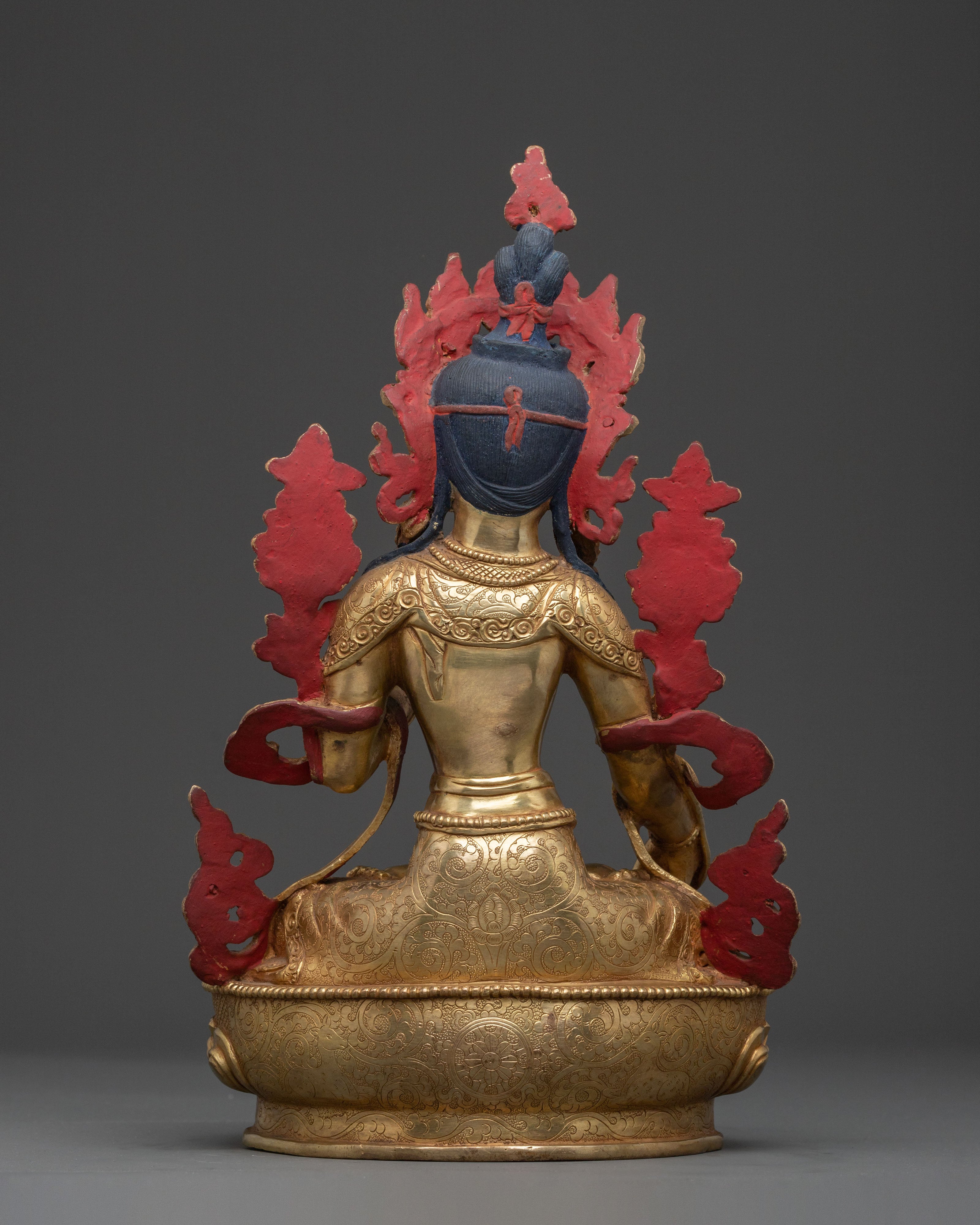 Handcrafted White Tara Statue | Spiritual Figurine