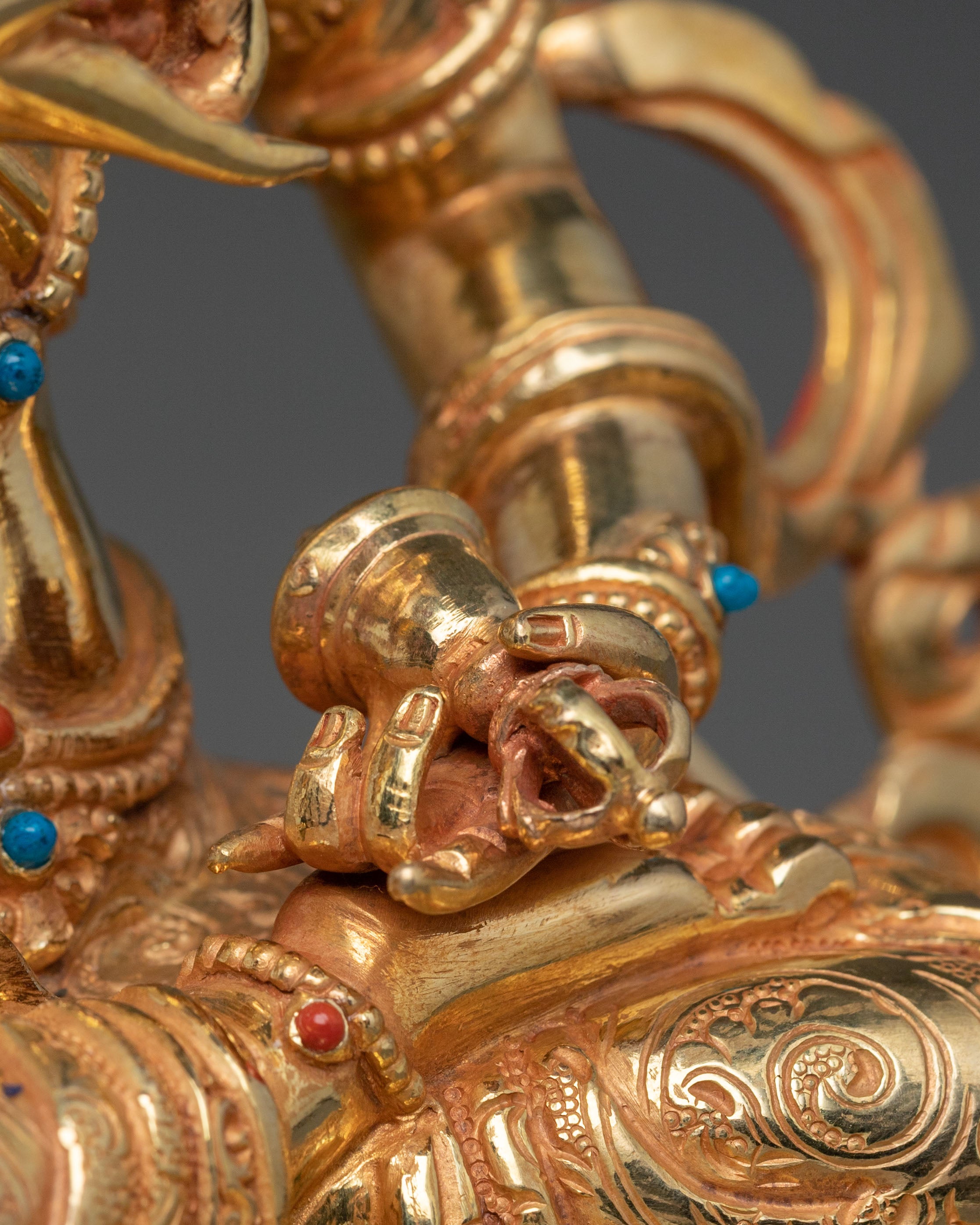 Traditional Statue of Vajrasattva | Deity of Purification Karma