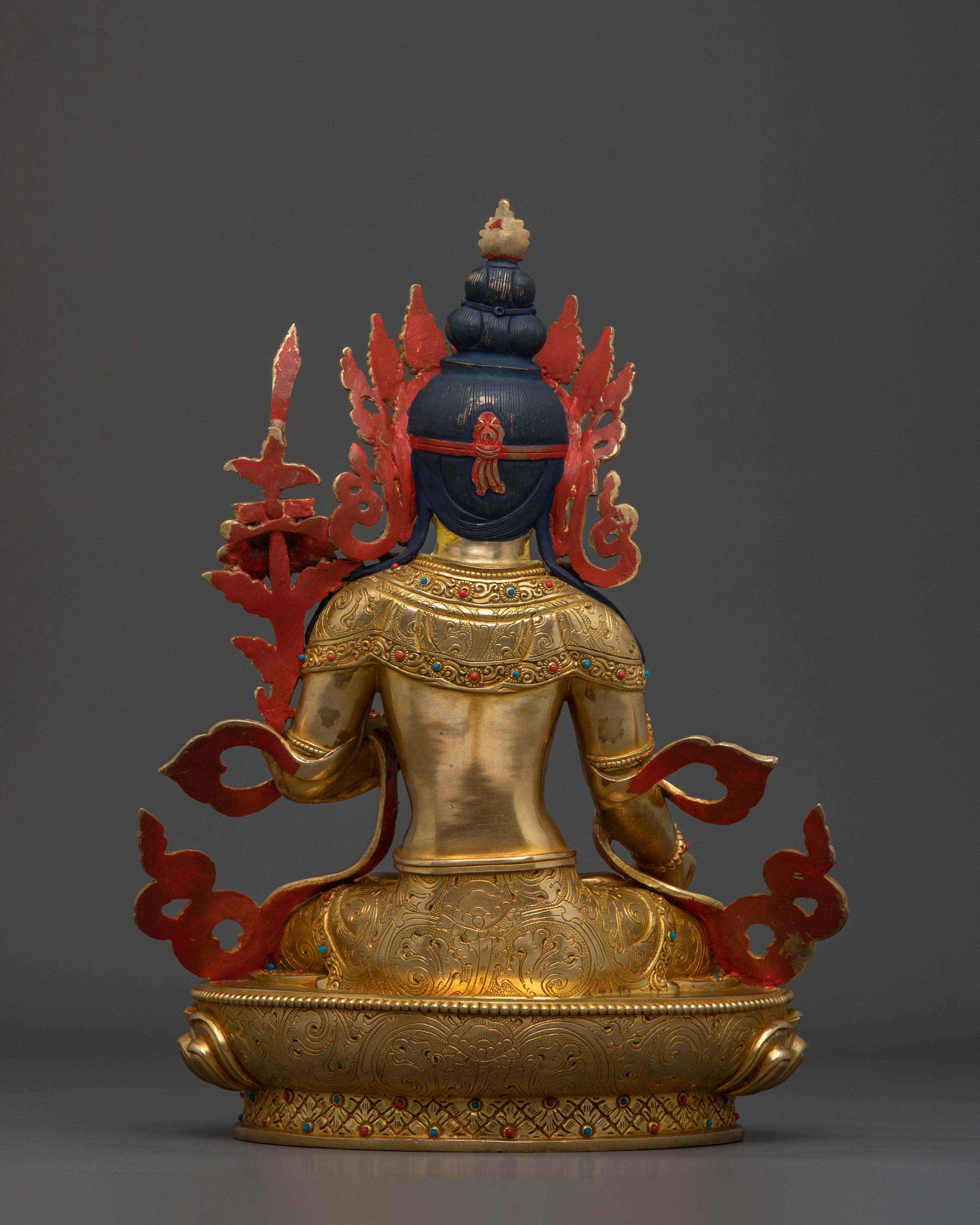 White Tara Tibetan Sculpture | Goddess of Compassion and Longevity