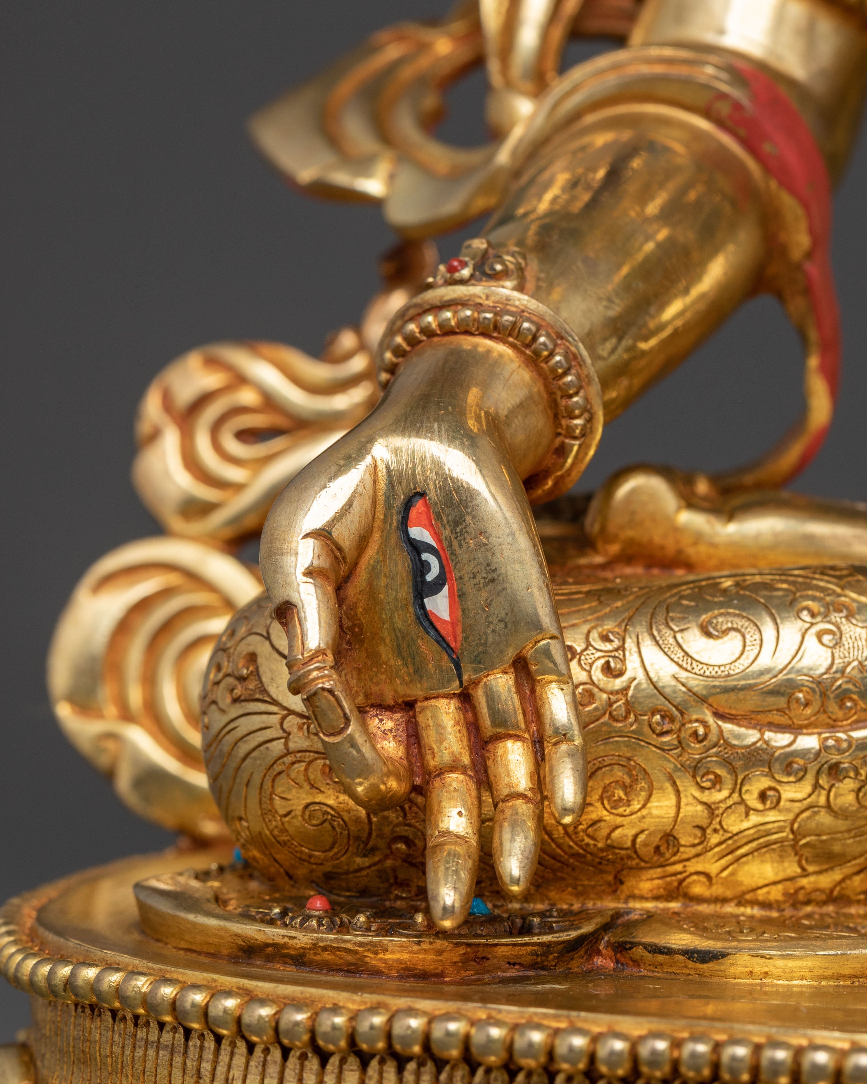 Handcrafted White Tara Statue | Altar Home Decor