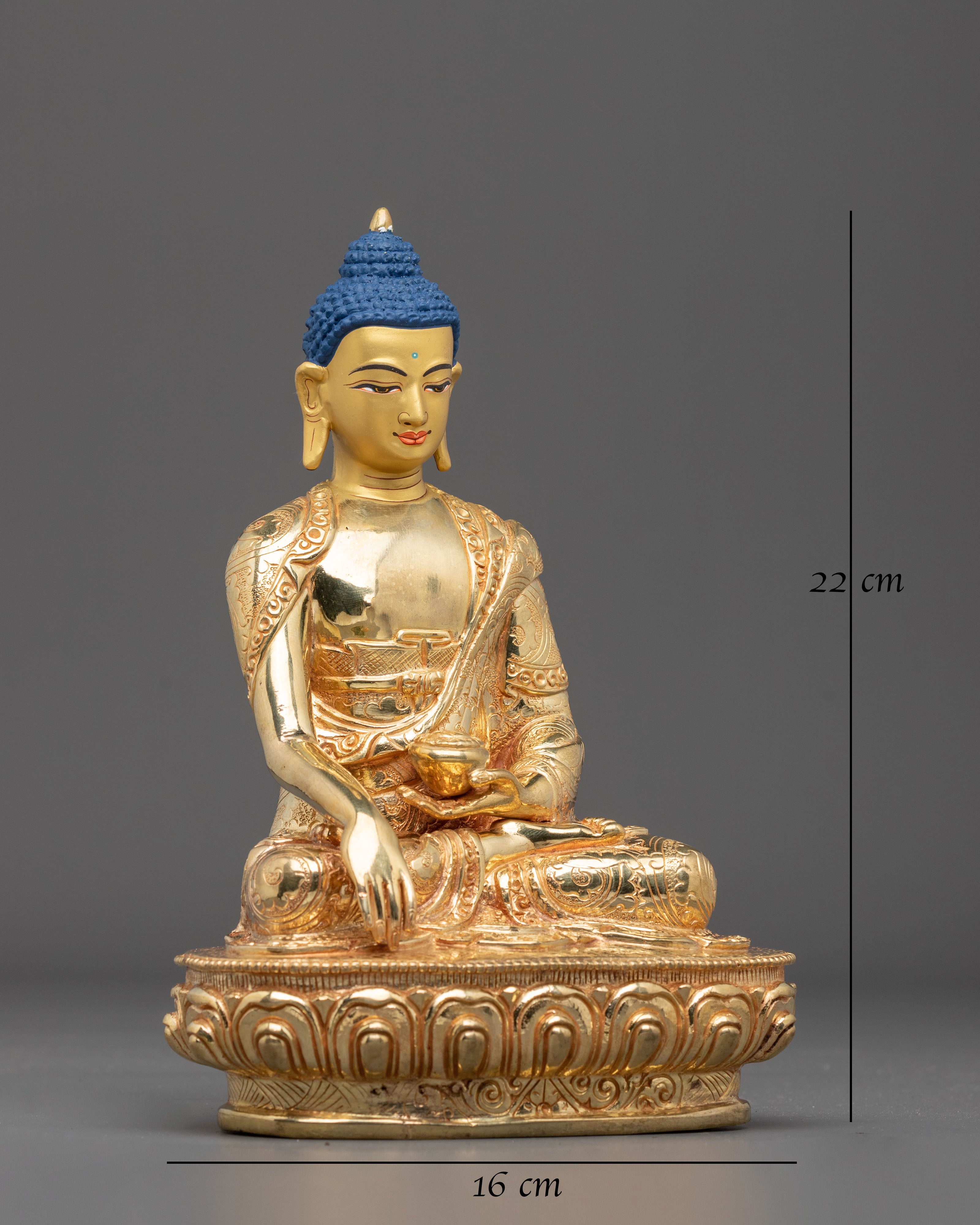 Shakyamuni Buddha Sculpture | Tibetan Buddhist Shrine