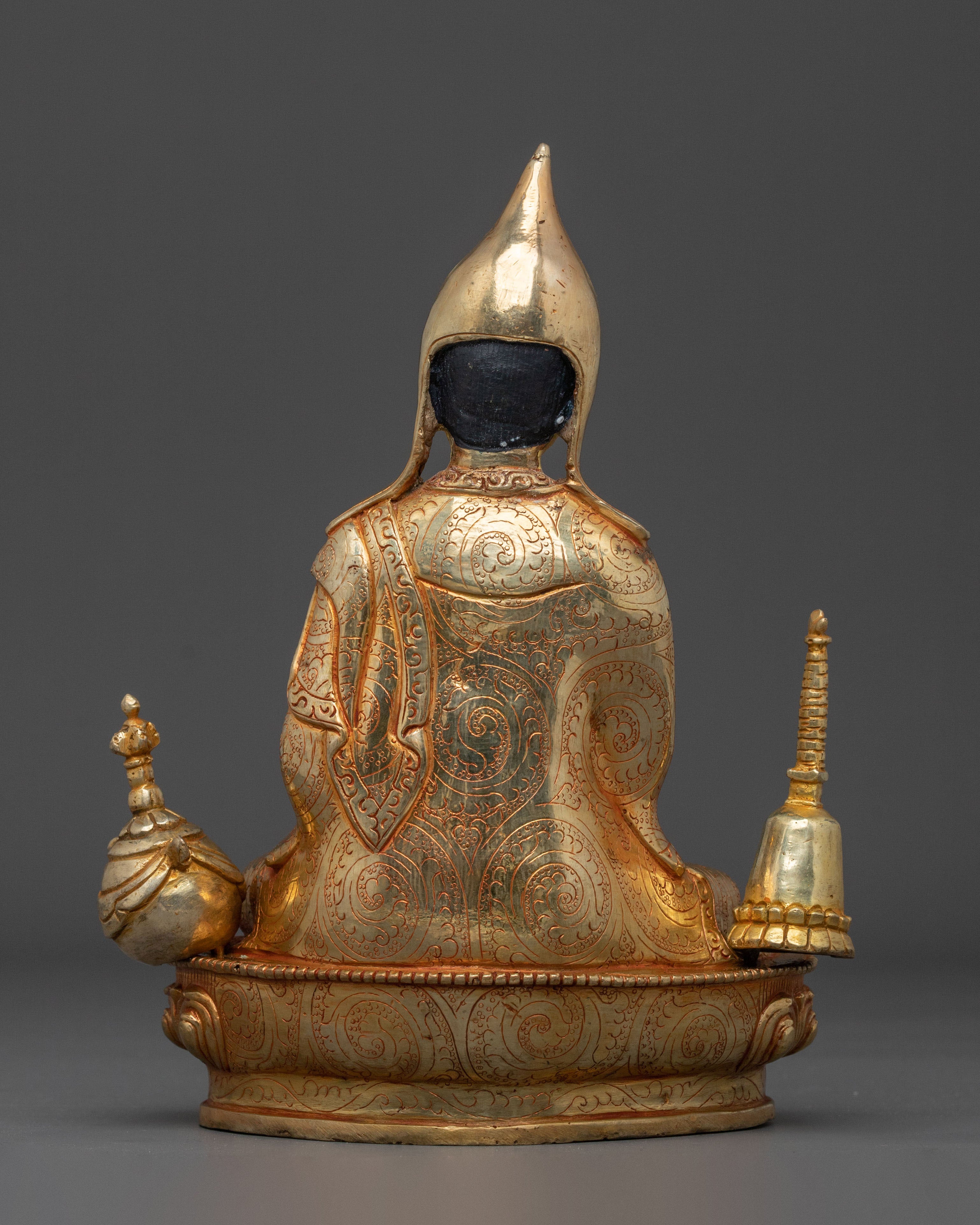 Tibetan Buddhist Master Atisa Statue | Tibetan Buddhist Scholar of Wisdom