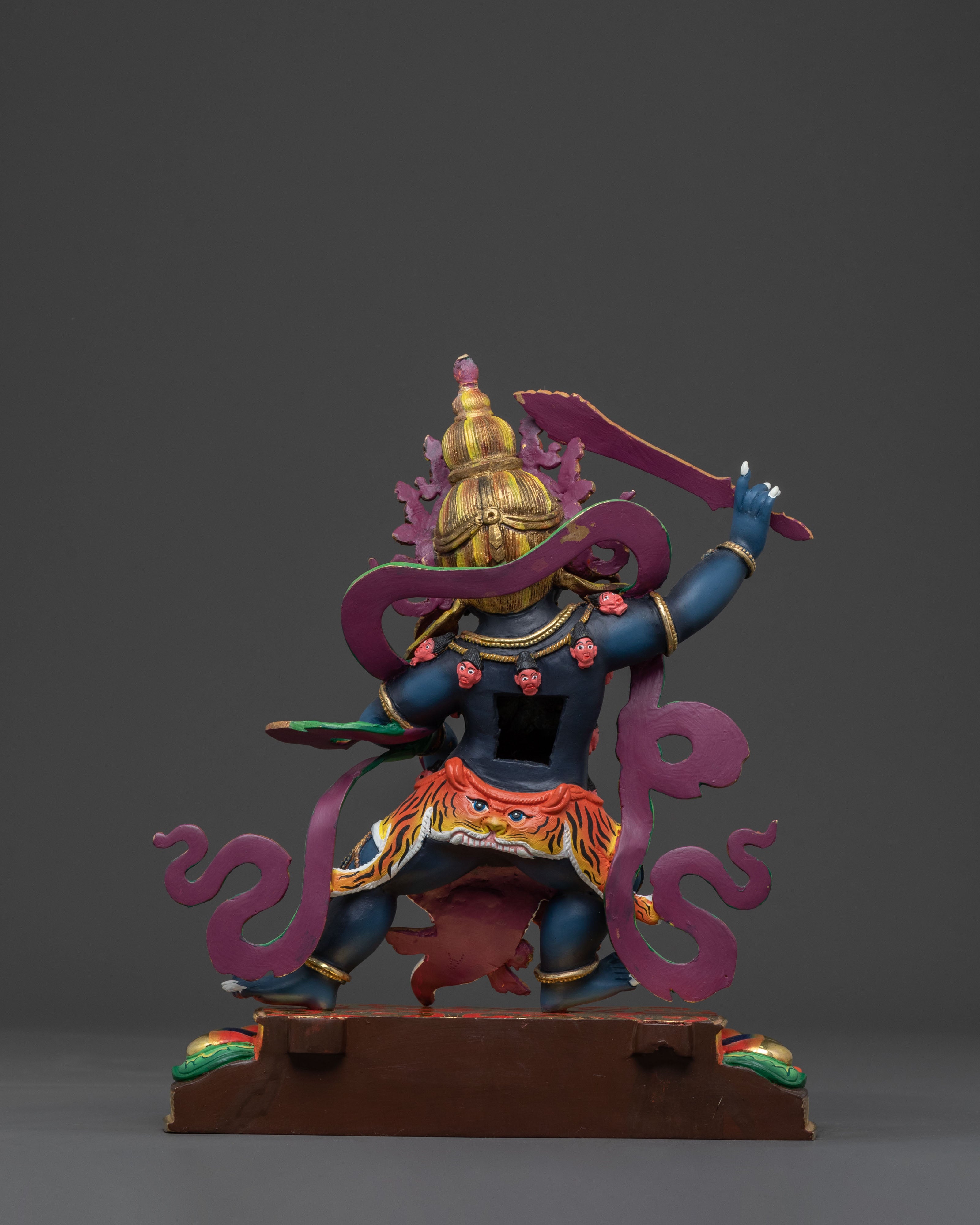 Black Manjushri Spiritual Statue | Symbol of Strength