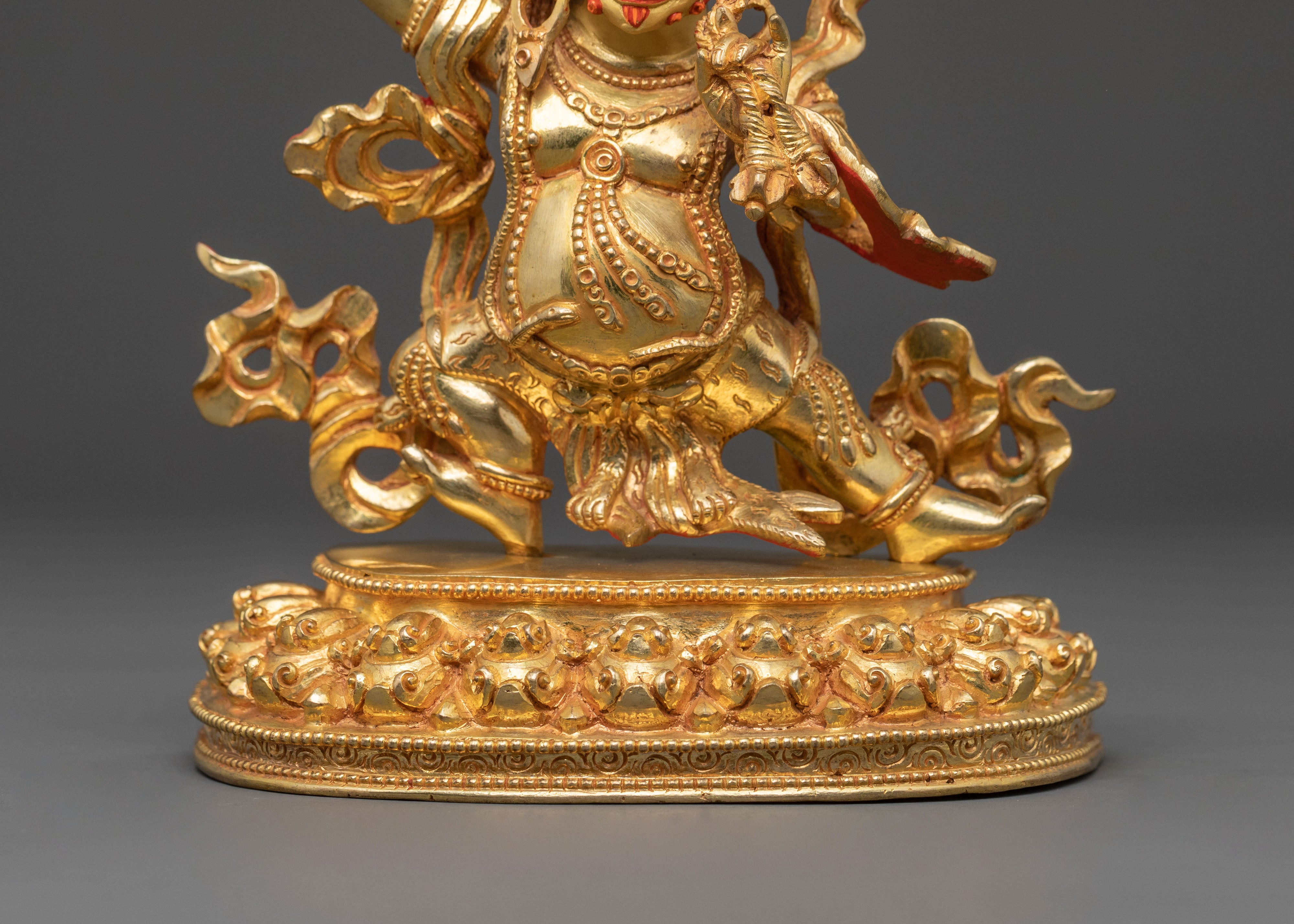 Vajrapani Deity Statue | Spiritual Protection & Meditation Deco