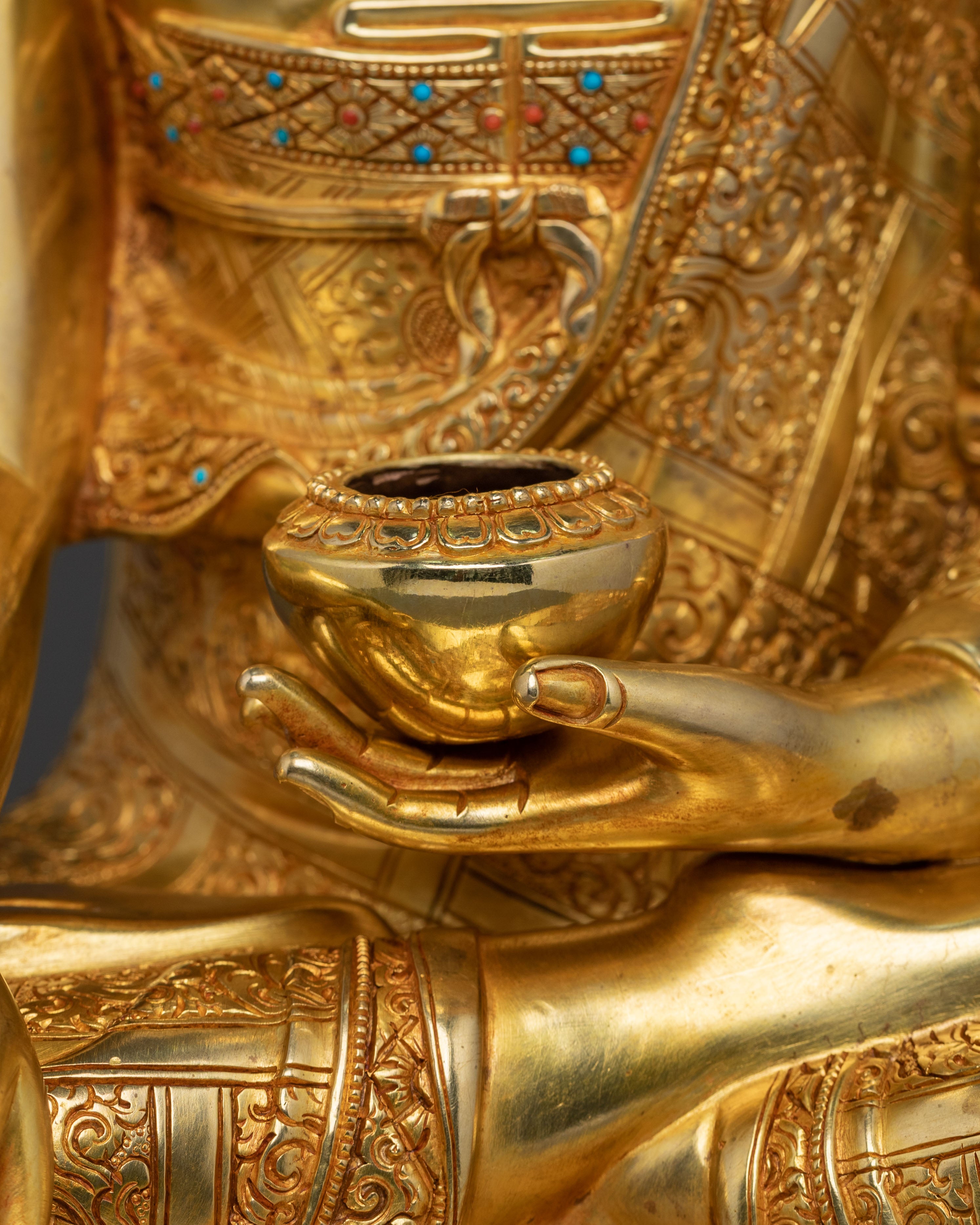 Handmade Shakyamuni Buddha Figurine | Home Decor