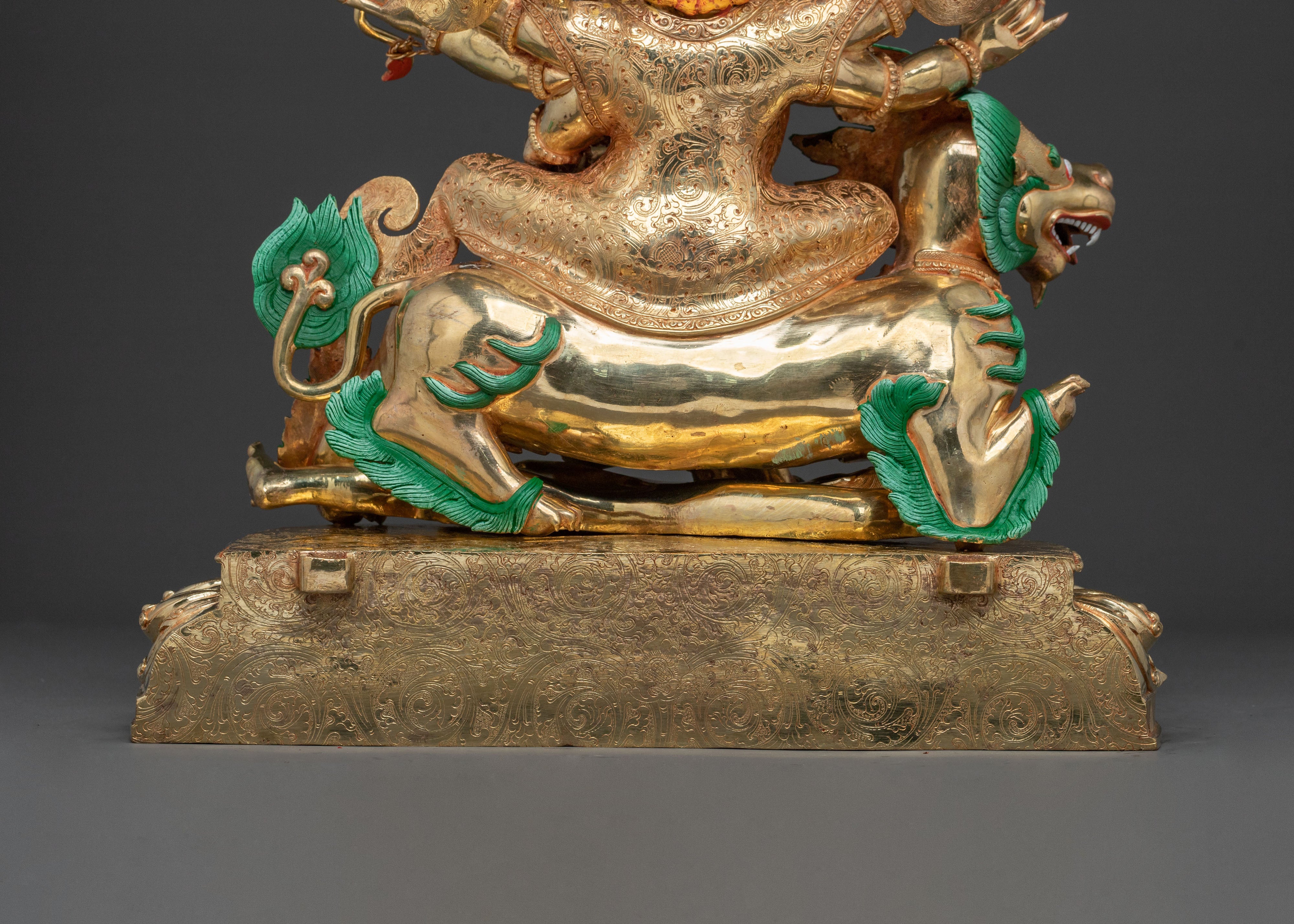 Pehar Gyalpo Sacred Figurine | Tibetan Dharma Protector Deity