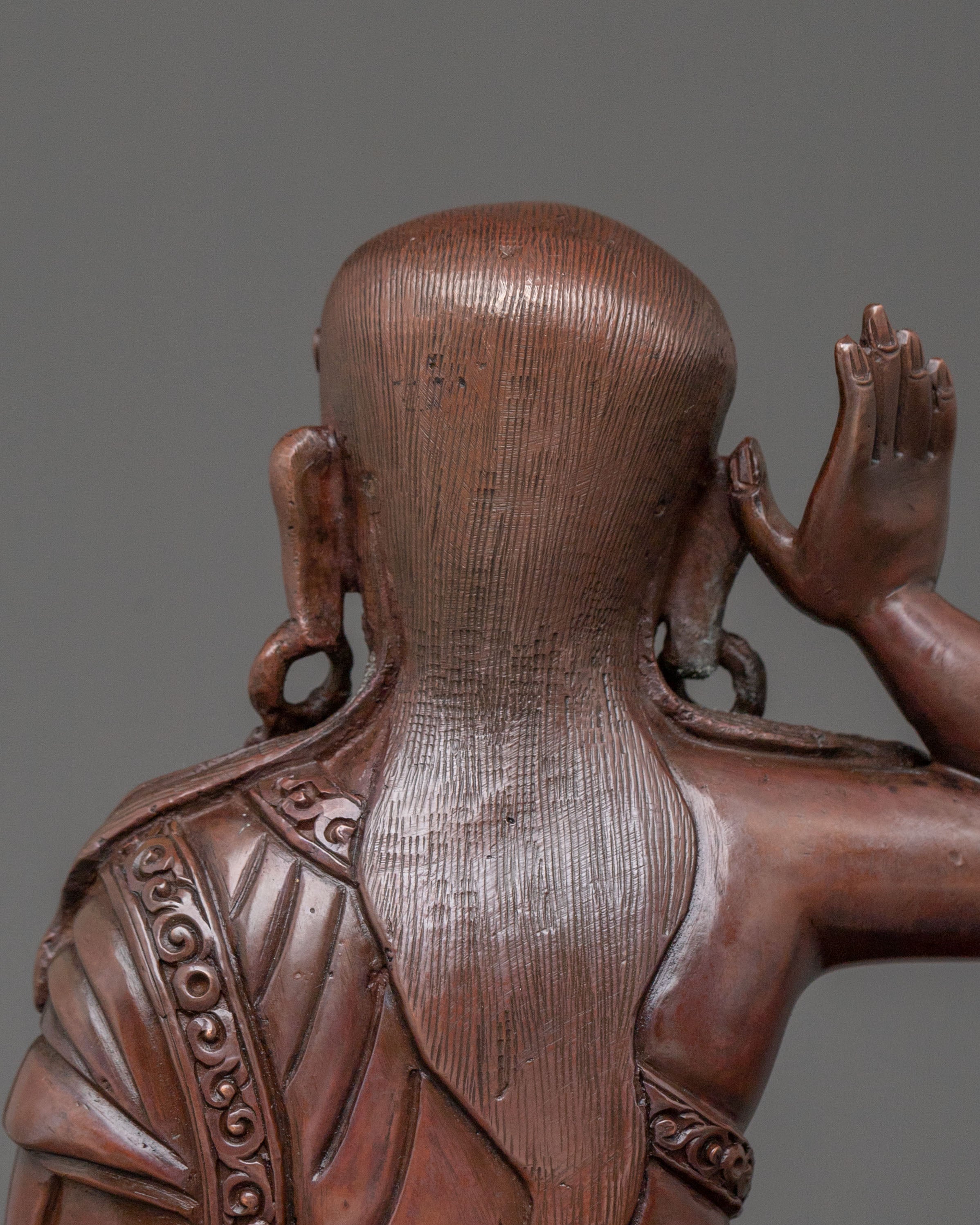 Tibetan Buddhist Master Milarepa Statue