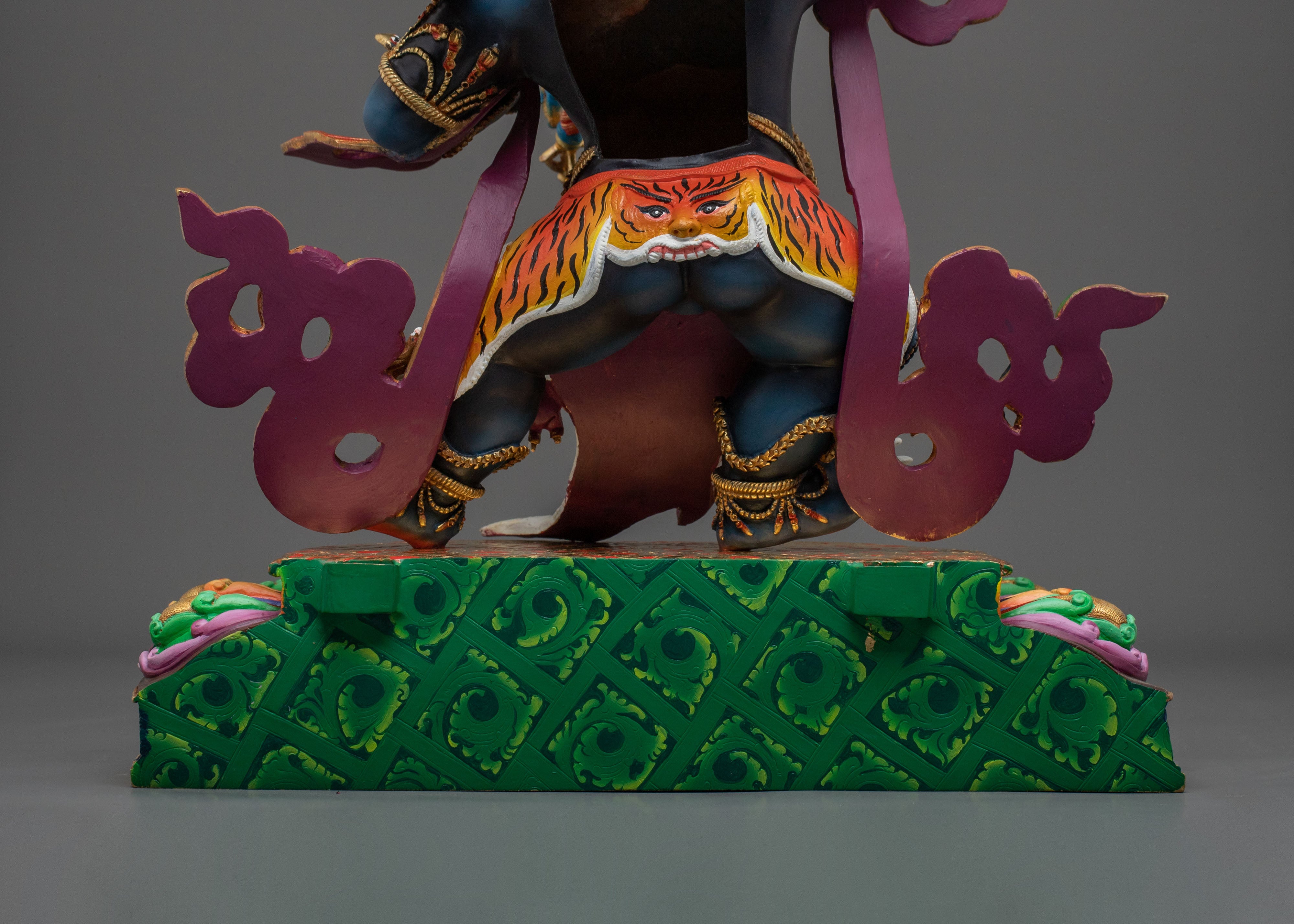 Tibetan Deity Vajrapani Statue | Altar Home Decor
