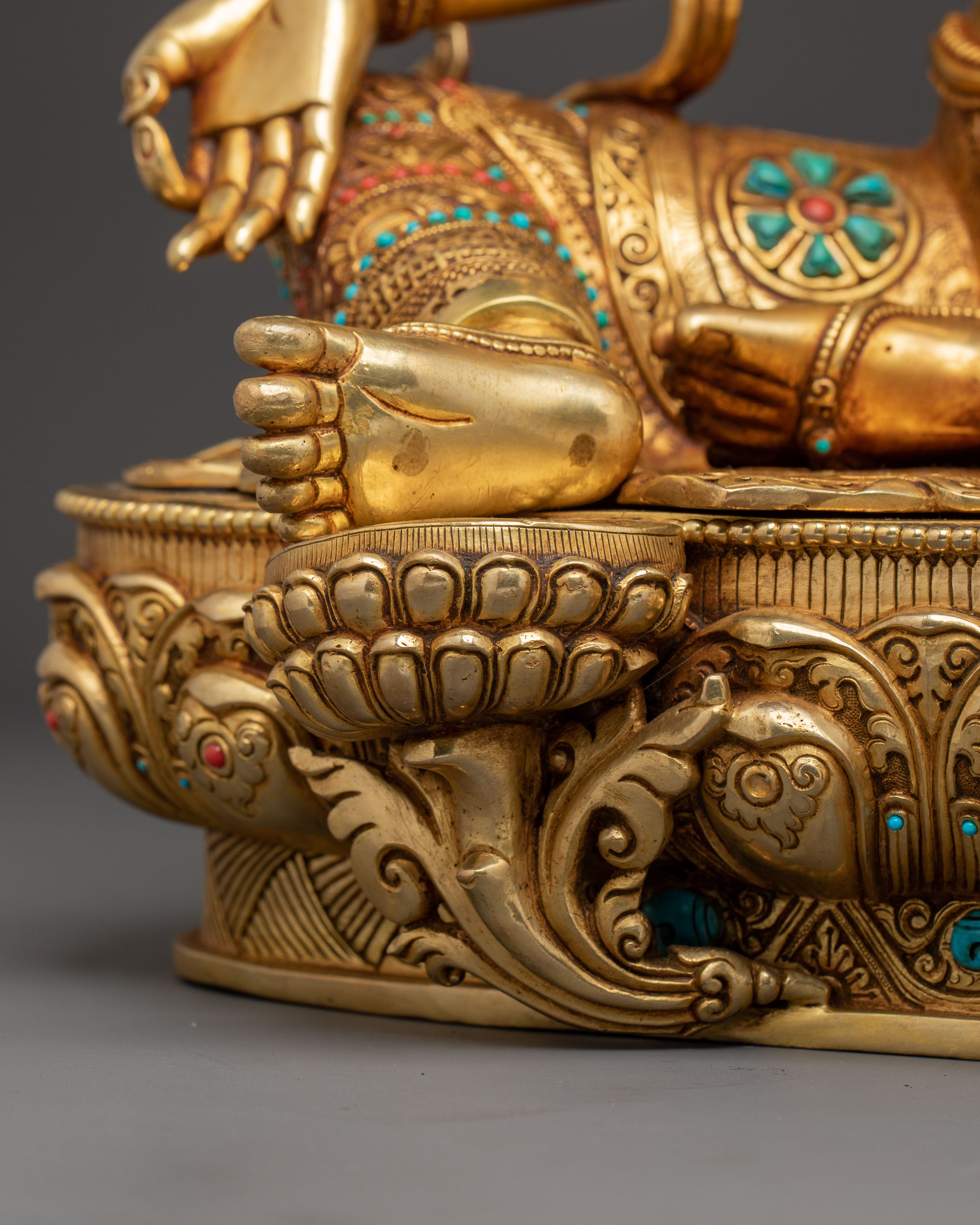 Green Tara Statue: Mother of Love and Compassion | Traditional Icon