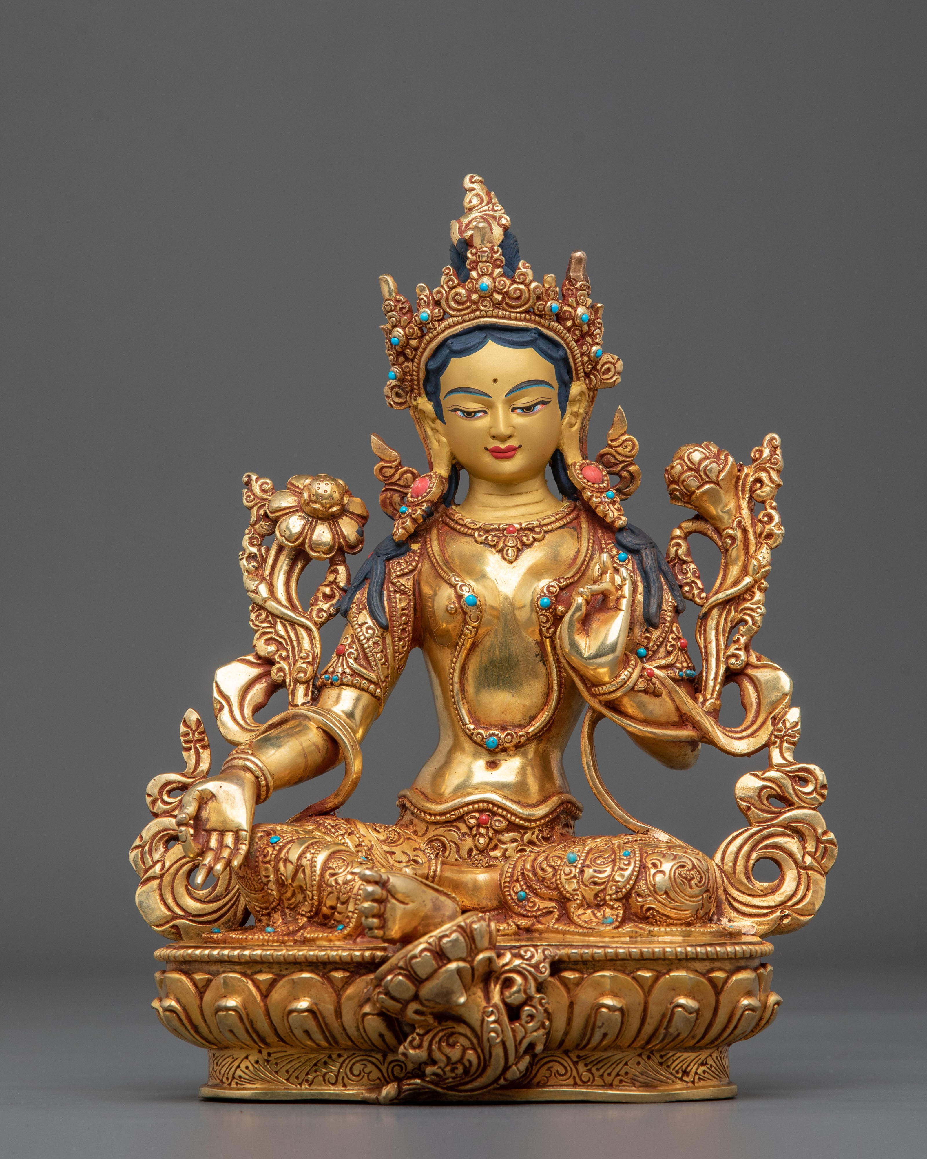 Green Tara Statue 