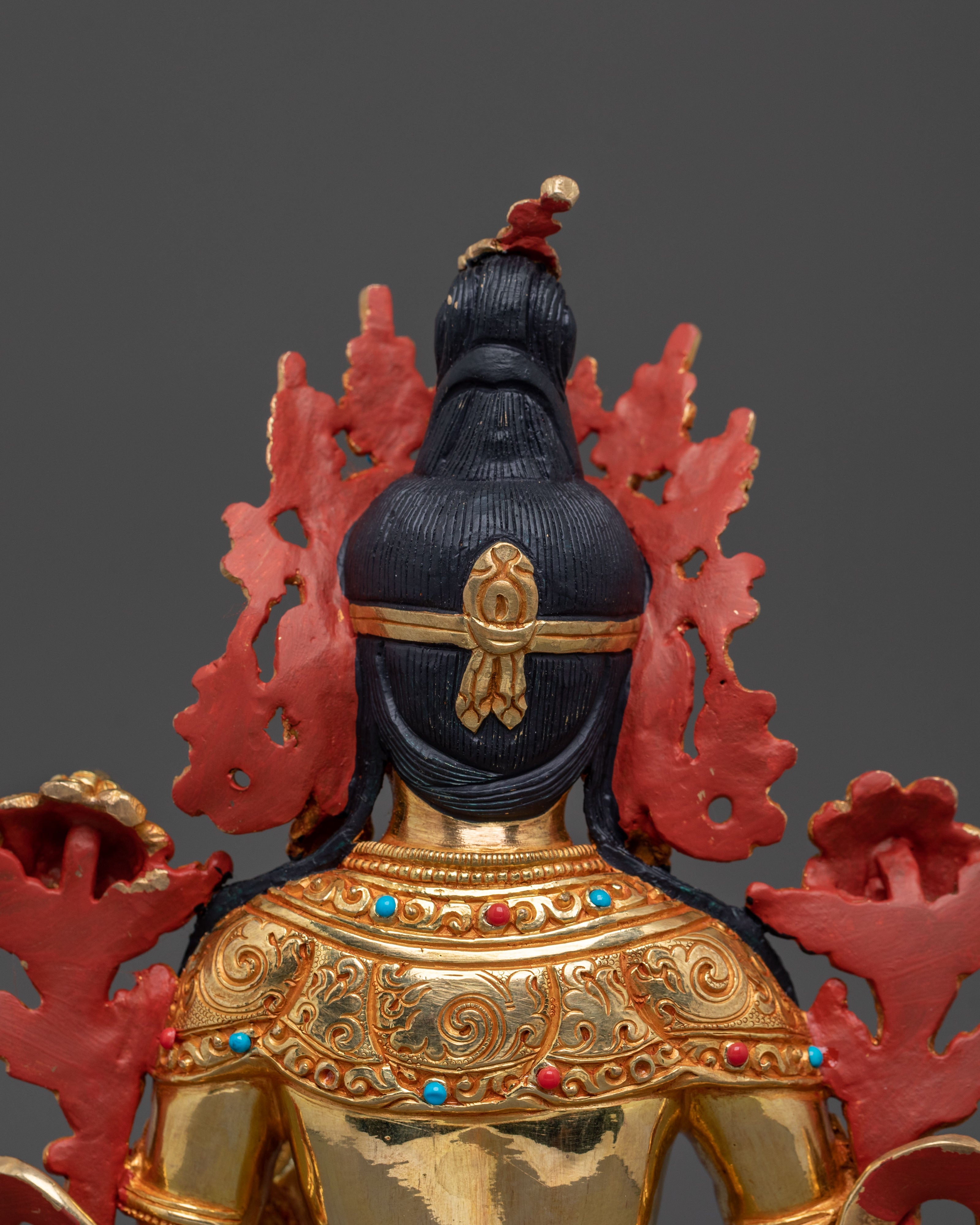 Green Tara Healing and Compassion Sculpture | Goddess of Mercy