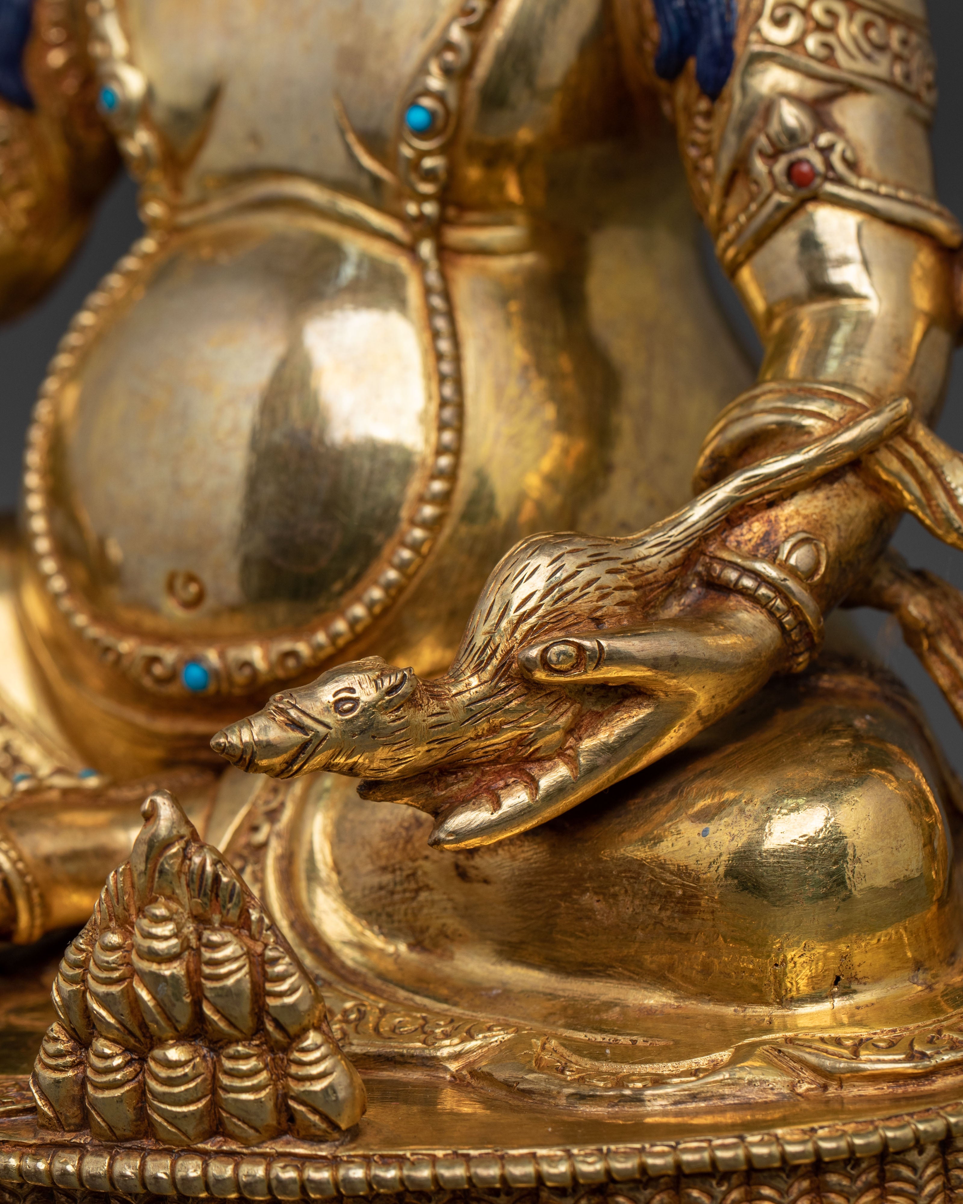 Dzambhala Prosperity Statue | Buddhist Wealth Deity