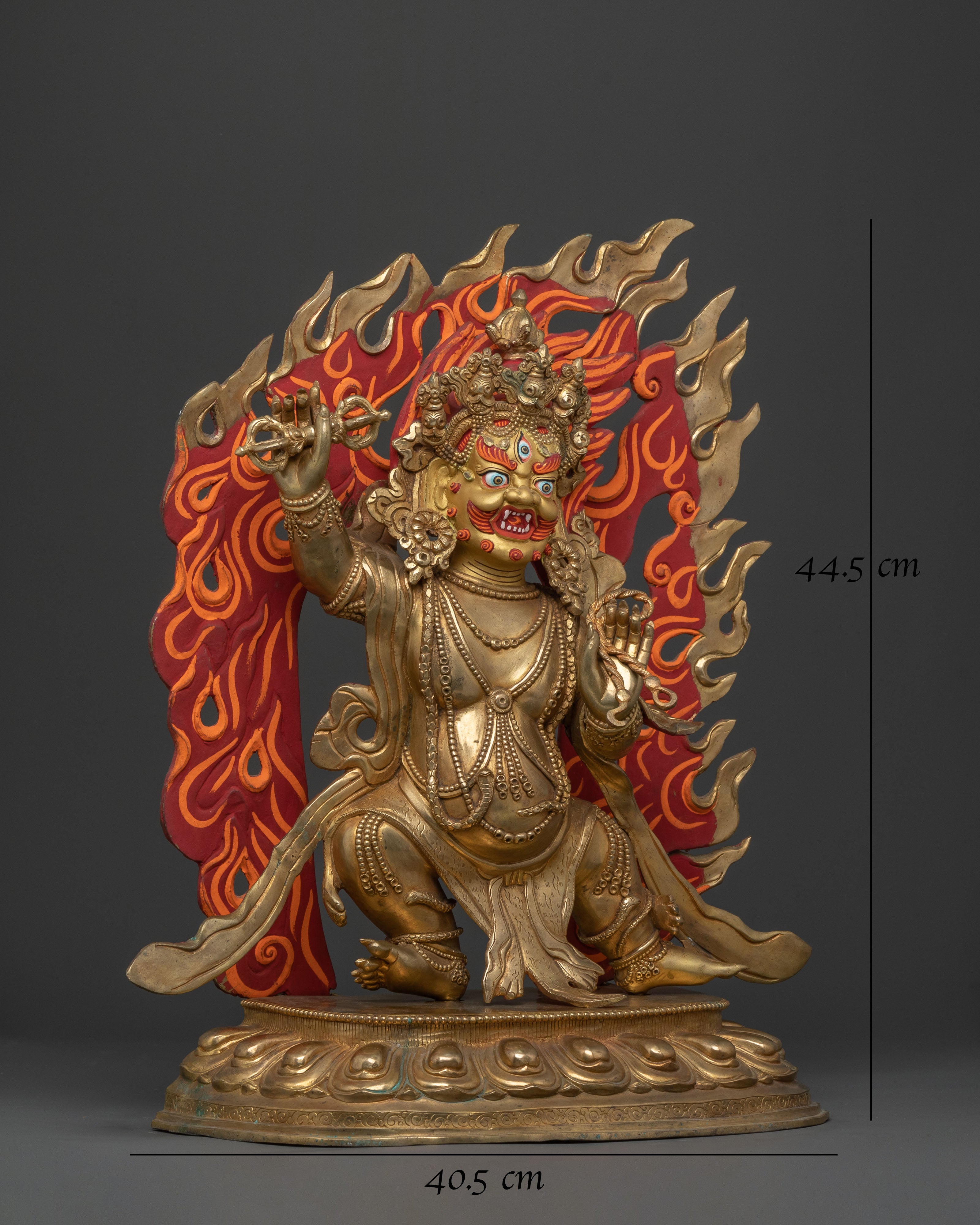 Vajrapani Protector Sculpture |  Buddhist Protector Deity