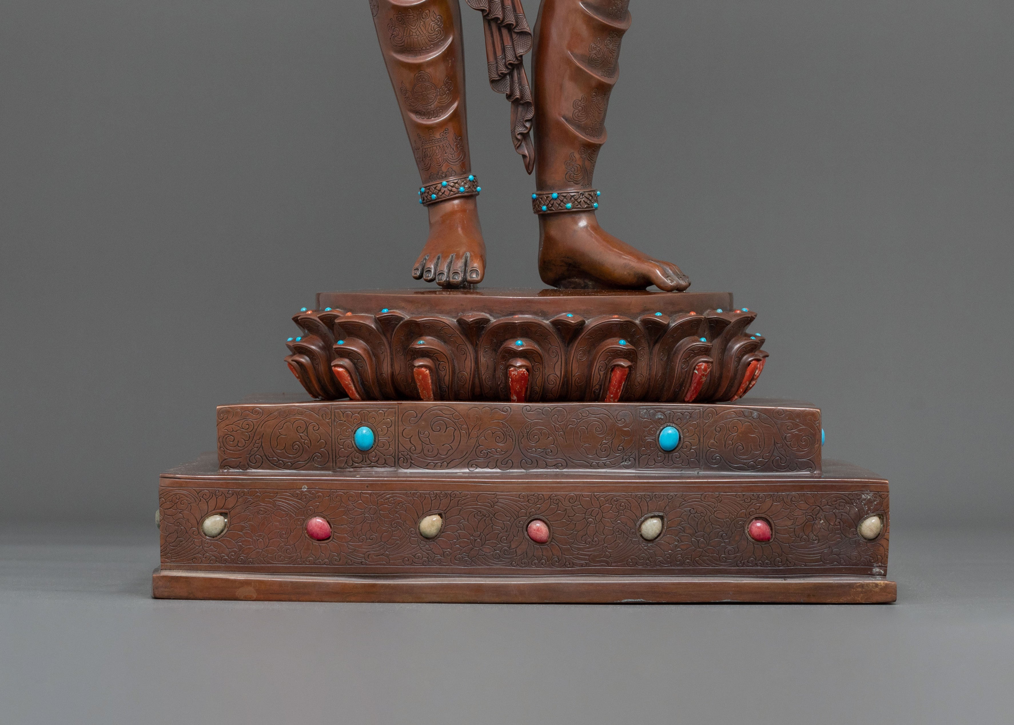 Standing Green Tara Figurine | Buddhist Goddess