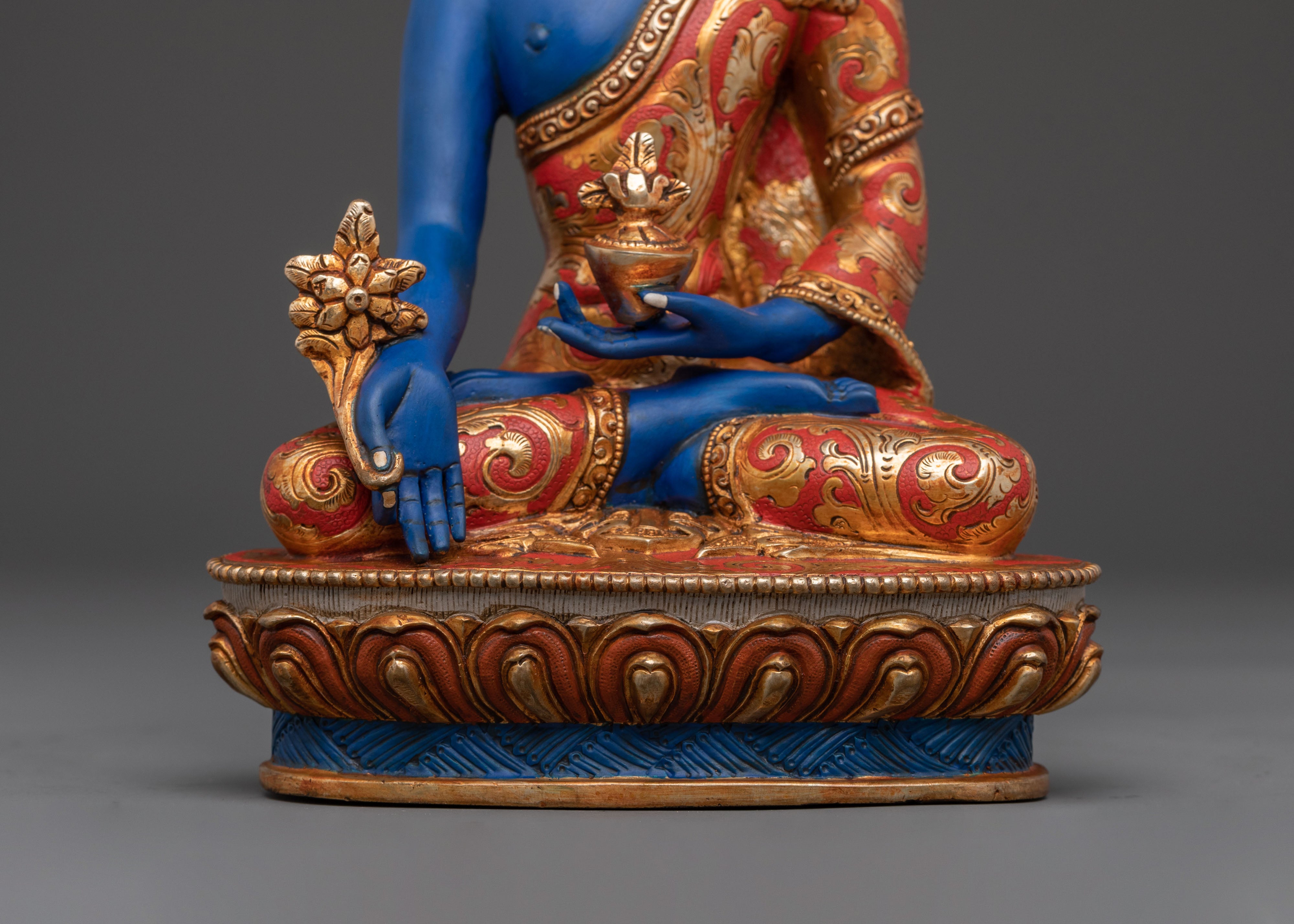 Medicine Buddha Healing Statue | Home Decor