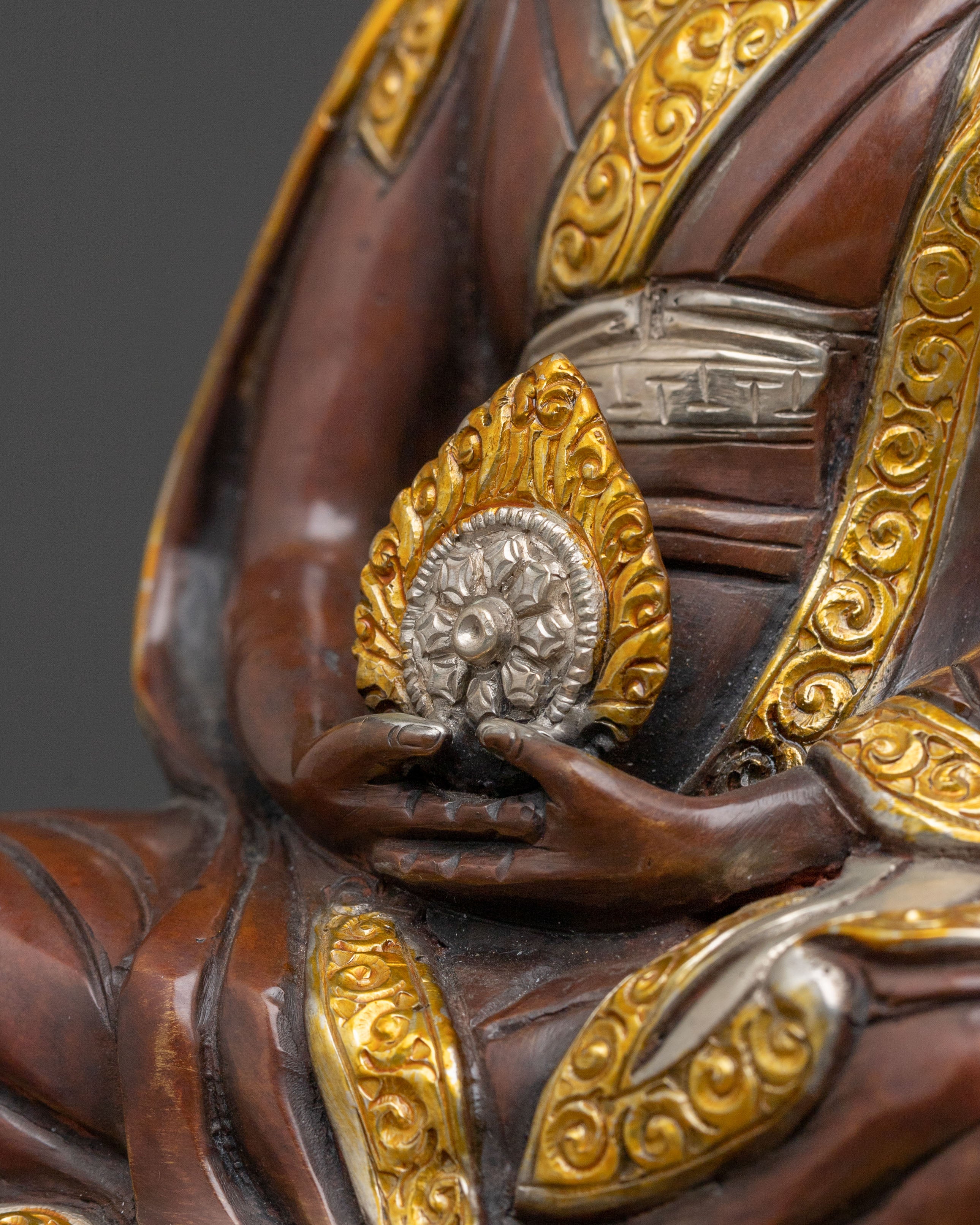 Gampopa Sacred Statue - Buddhist Revered Master