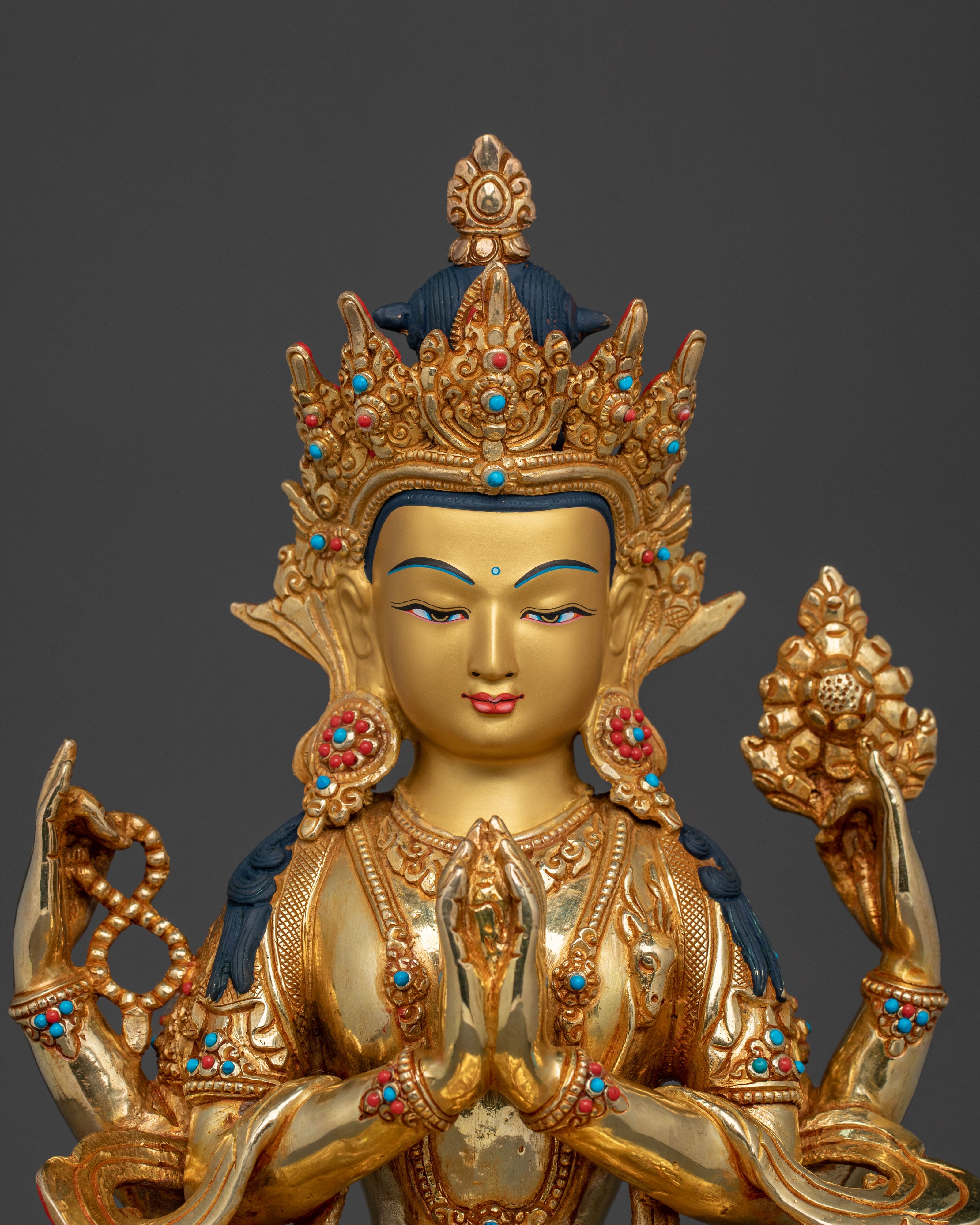 Chenrezig Statue Symbol of Compassion | Bodhisattva of Compassion