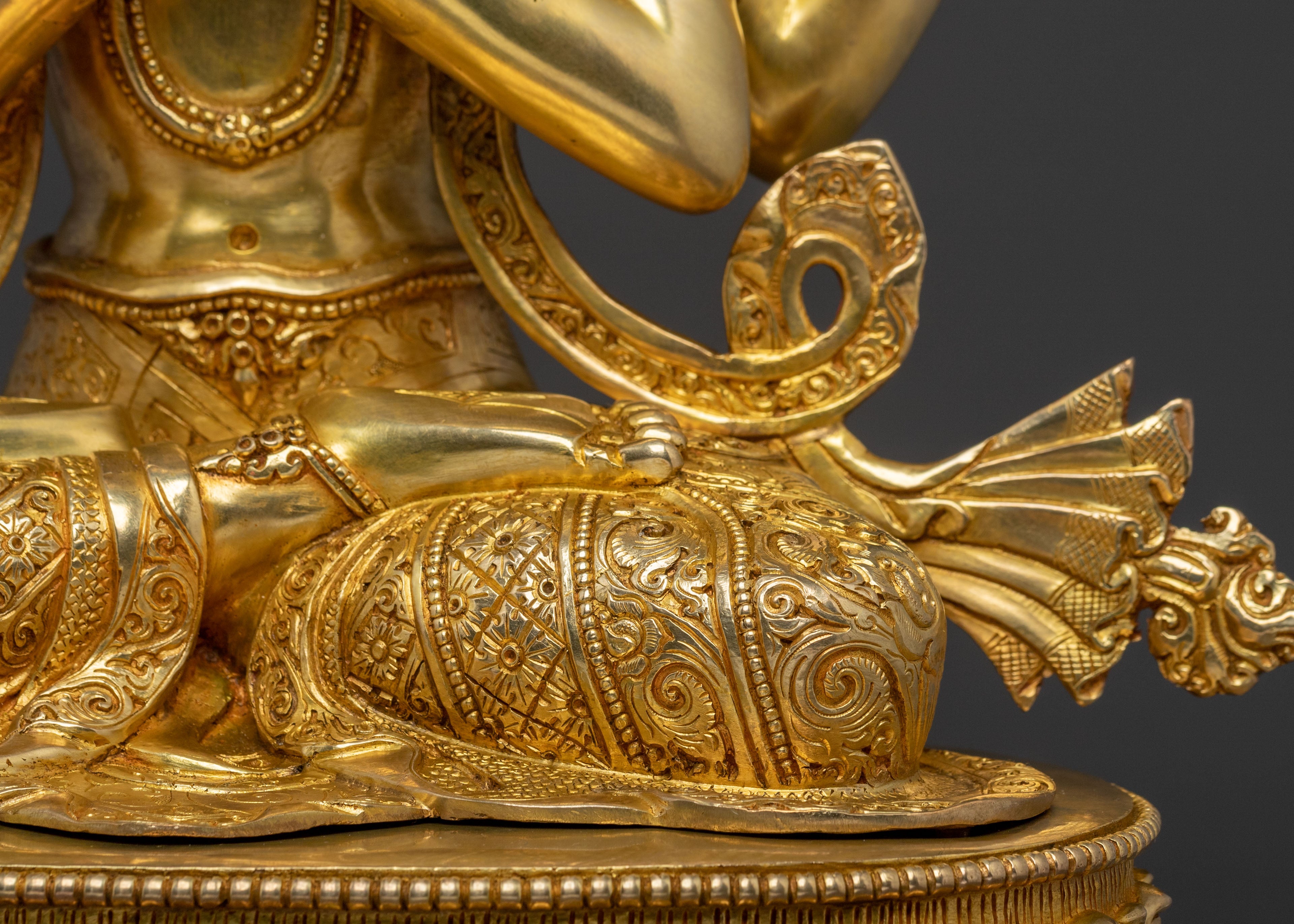 Chenrezig Statue | 24K Gold Gilded Bodhisattva