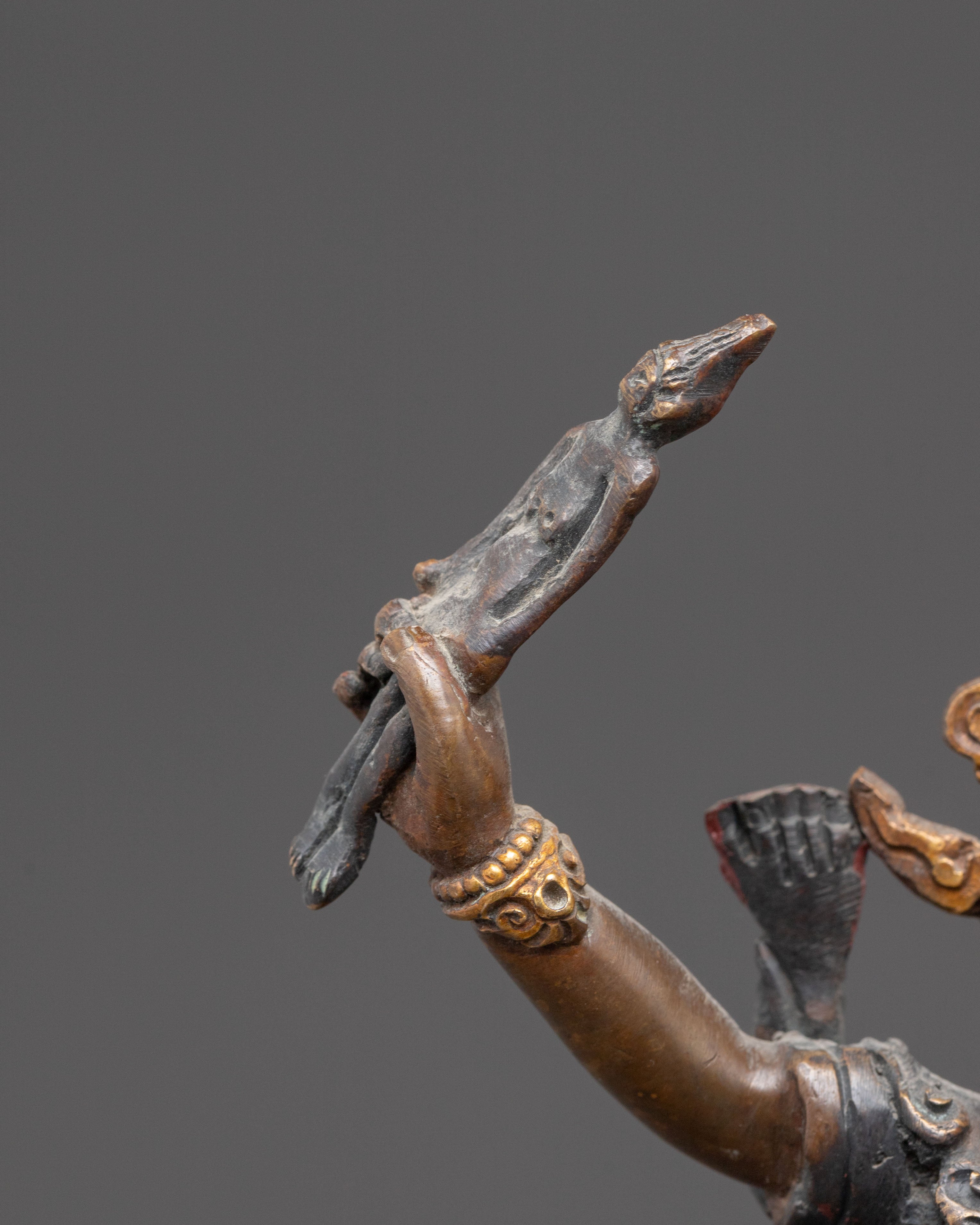 Handcrafted Ekajati Sculpture | Vajrayana Fierce Goddess