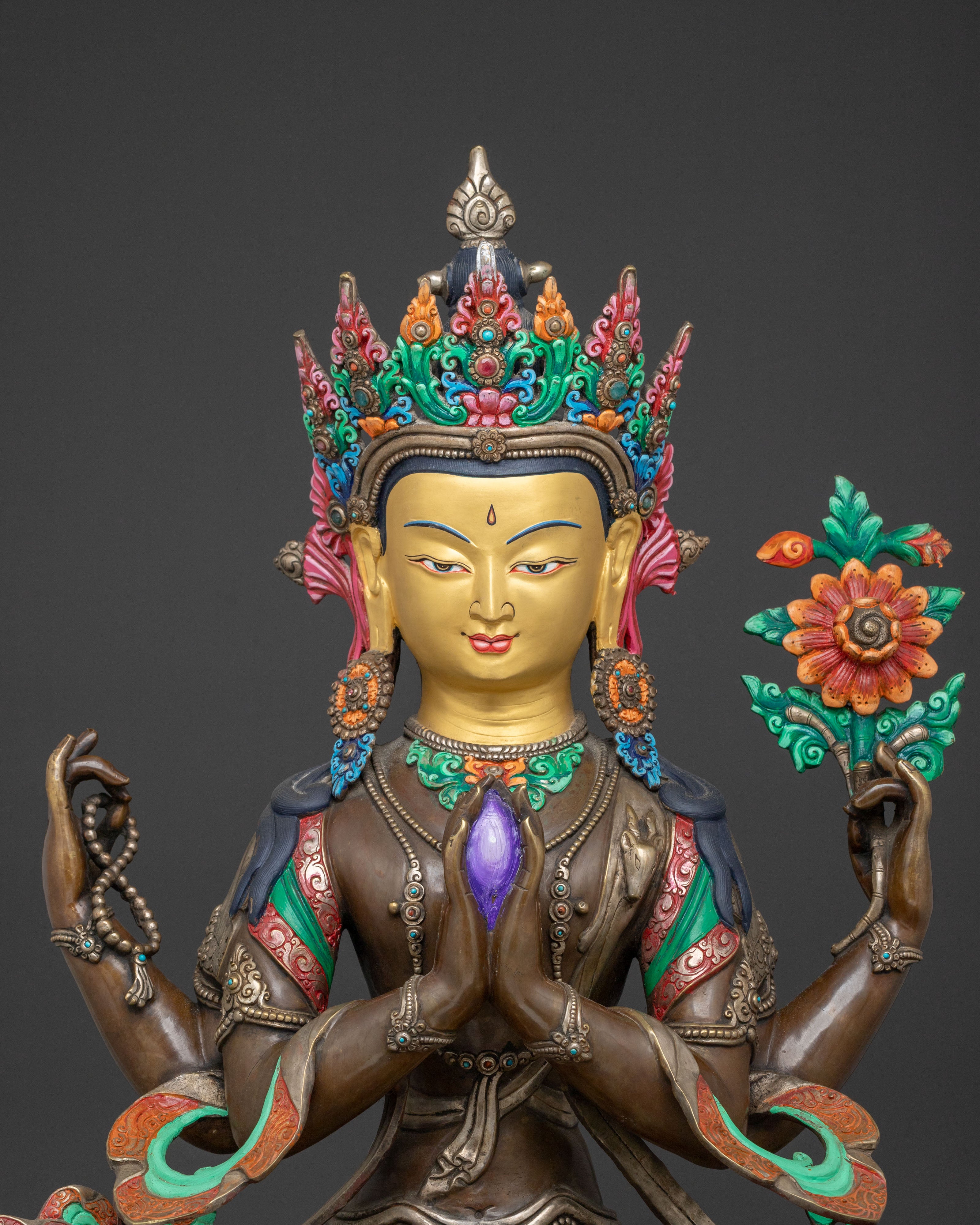 Chenrezig Statue | Bodhisattva of Infinite Compassion