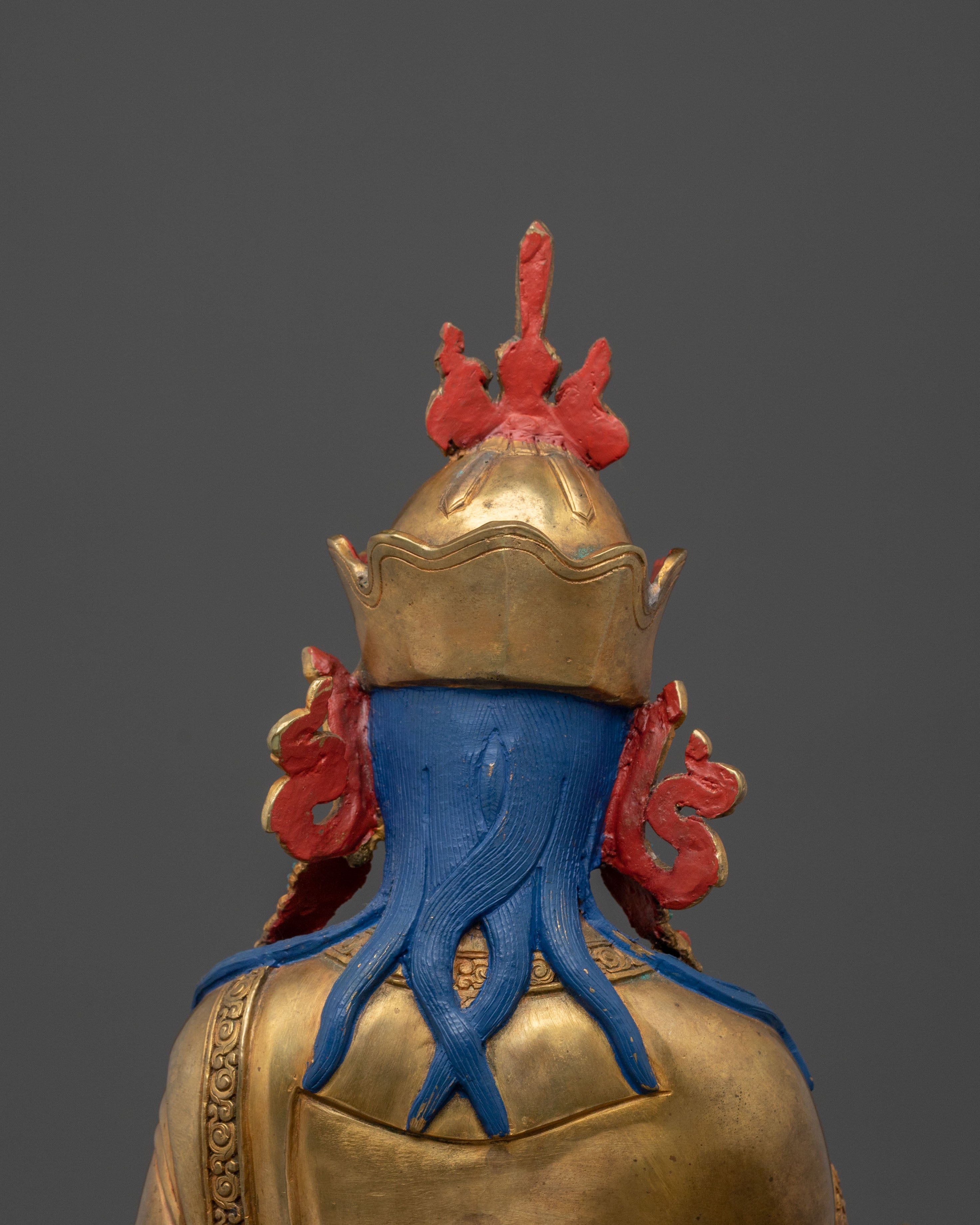 Himalayan Guru Rinpoche Statue for Buddhist Altar