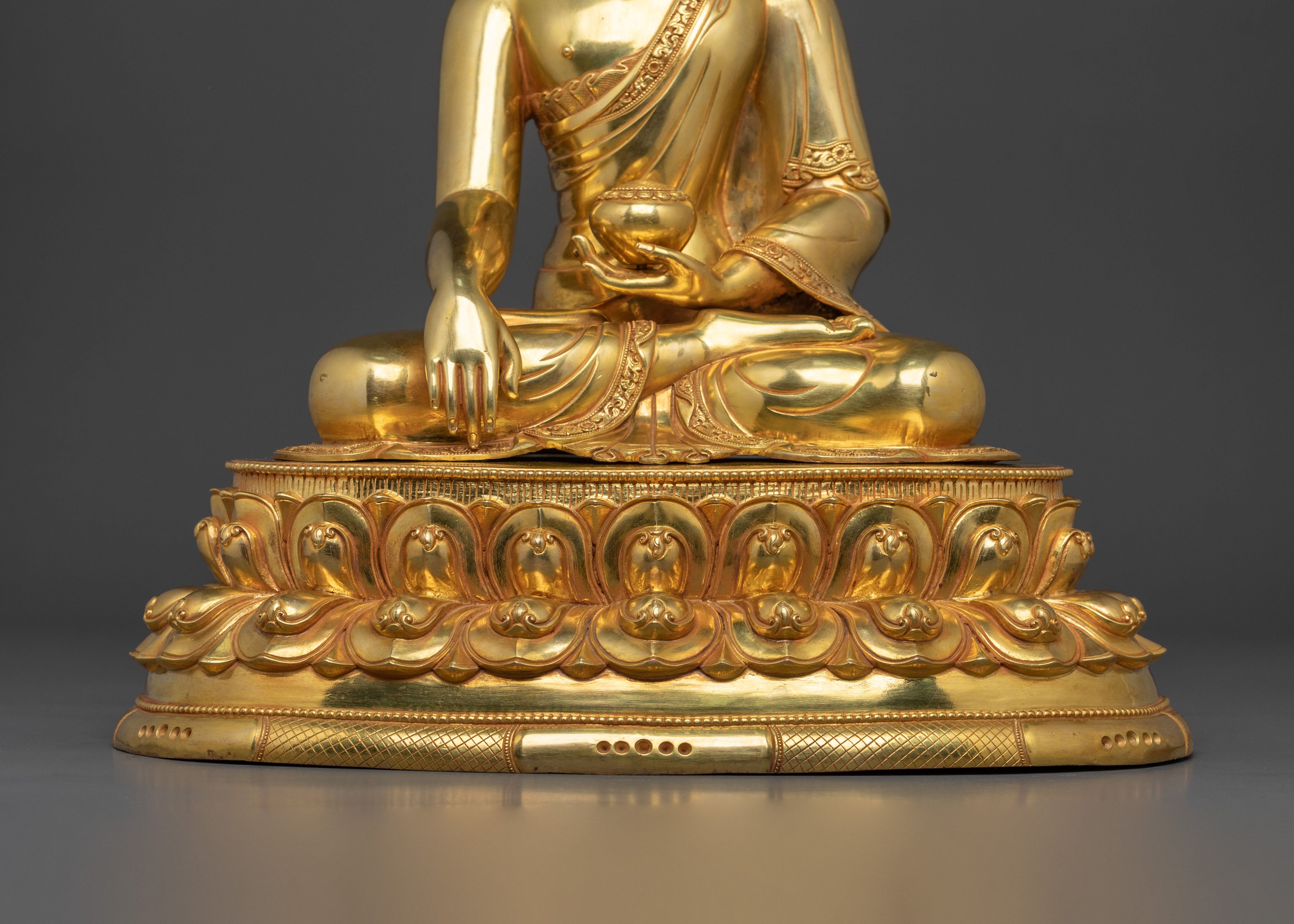 Authentic Himalayan Shakyamuni Buddha Statue