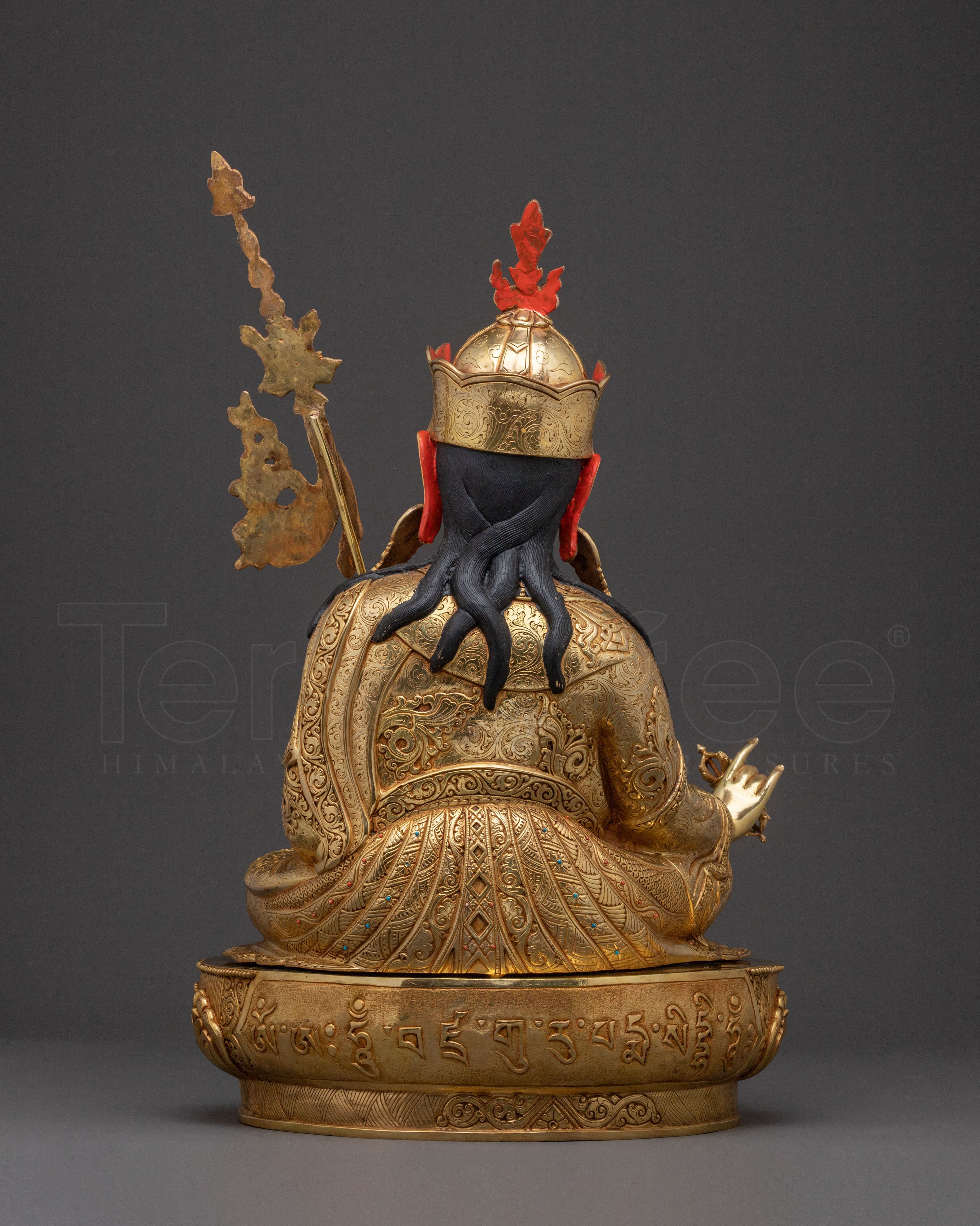 Blessing Statue of Guru Rinpoche - Handcrafted Masterpiece