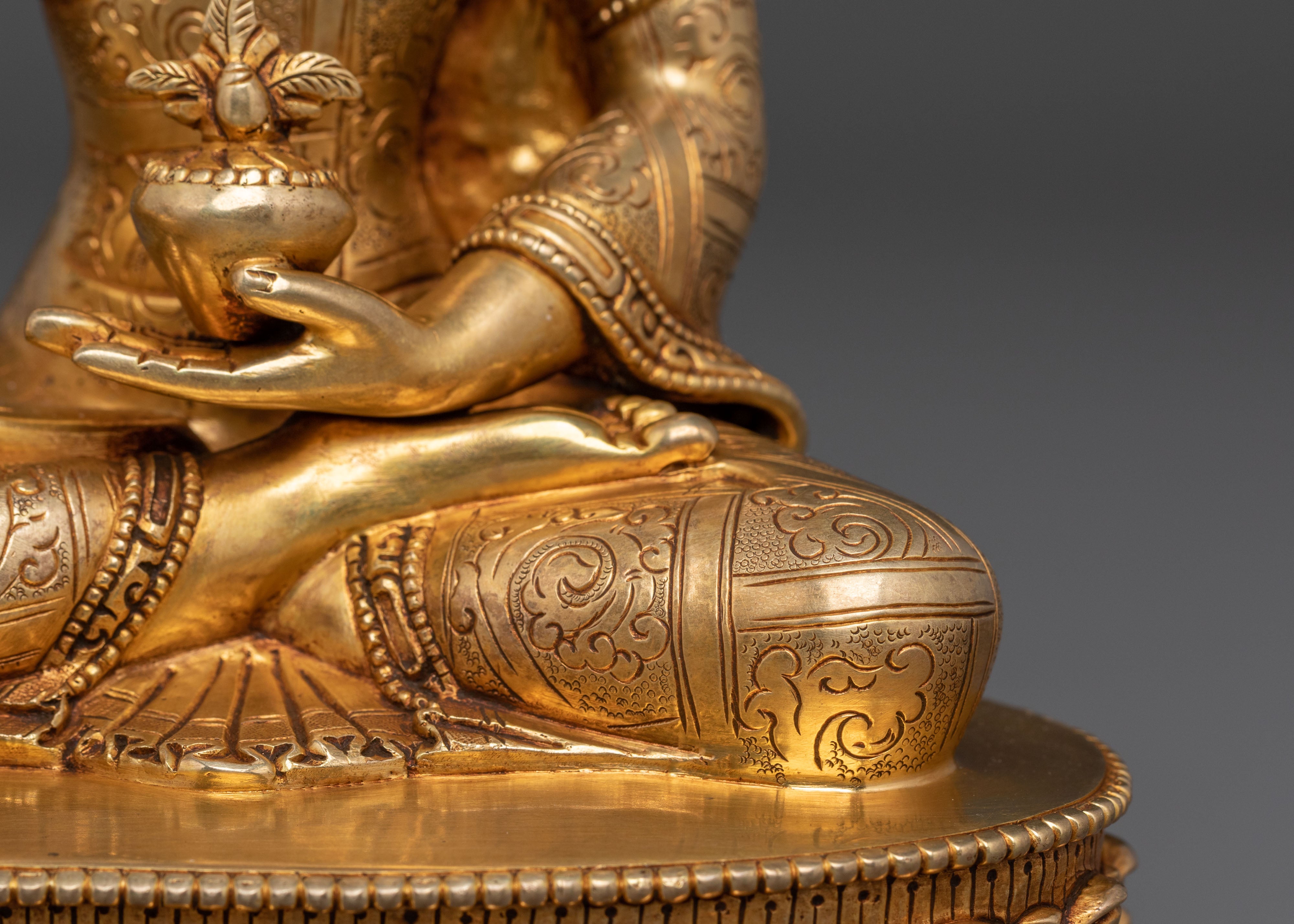 Medicine Buddha Handcrafted Statue | Spiritual Healer