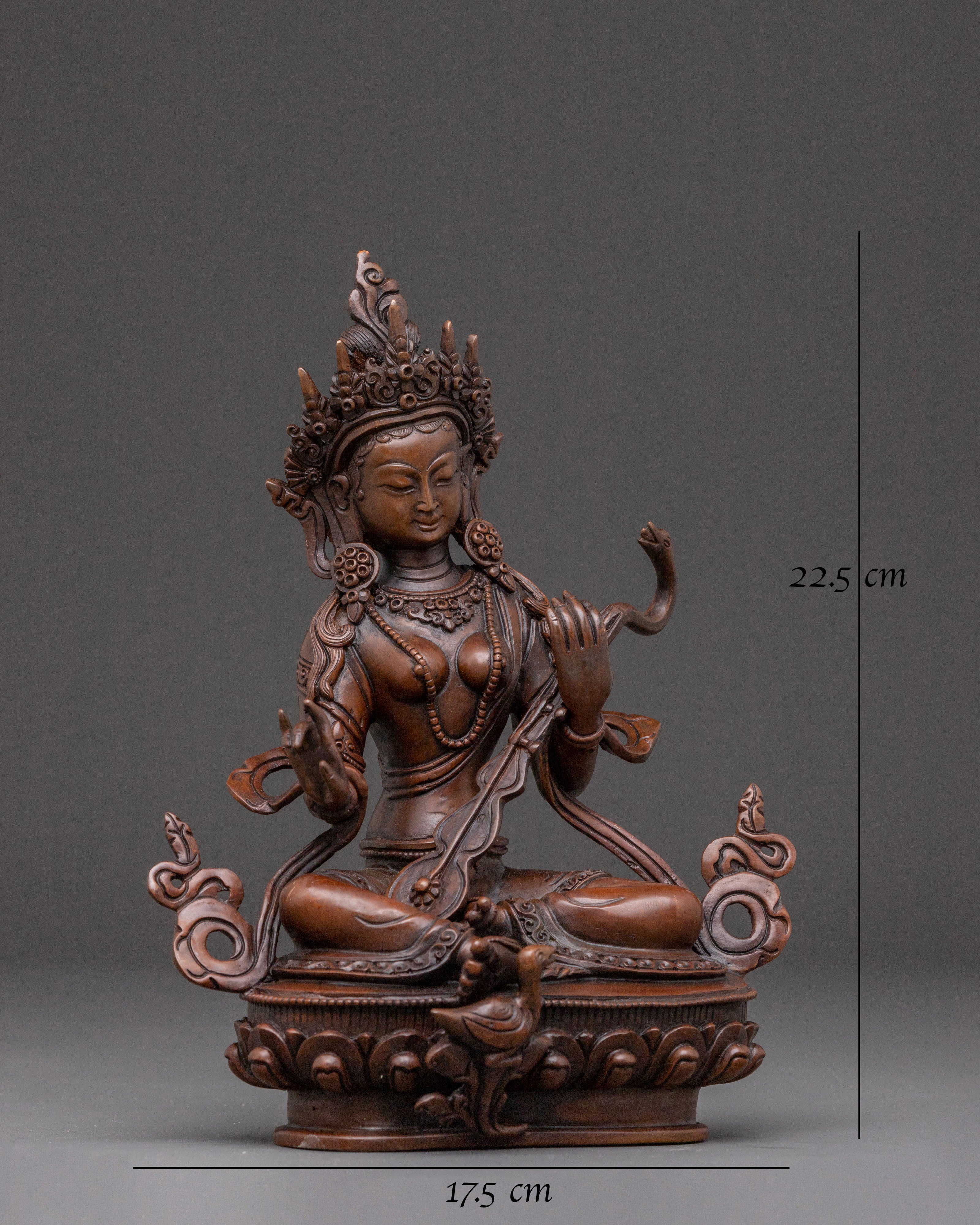 Goddess Saraswati Sculpture: Figure of Knowledge