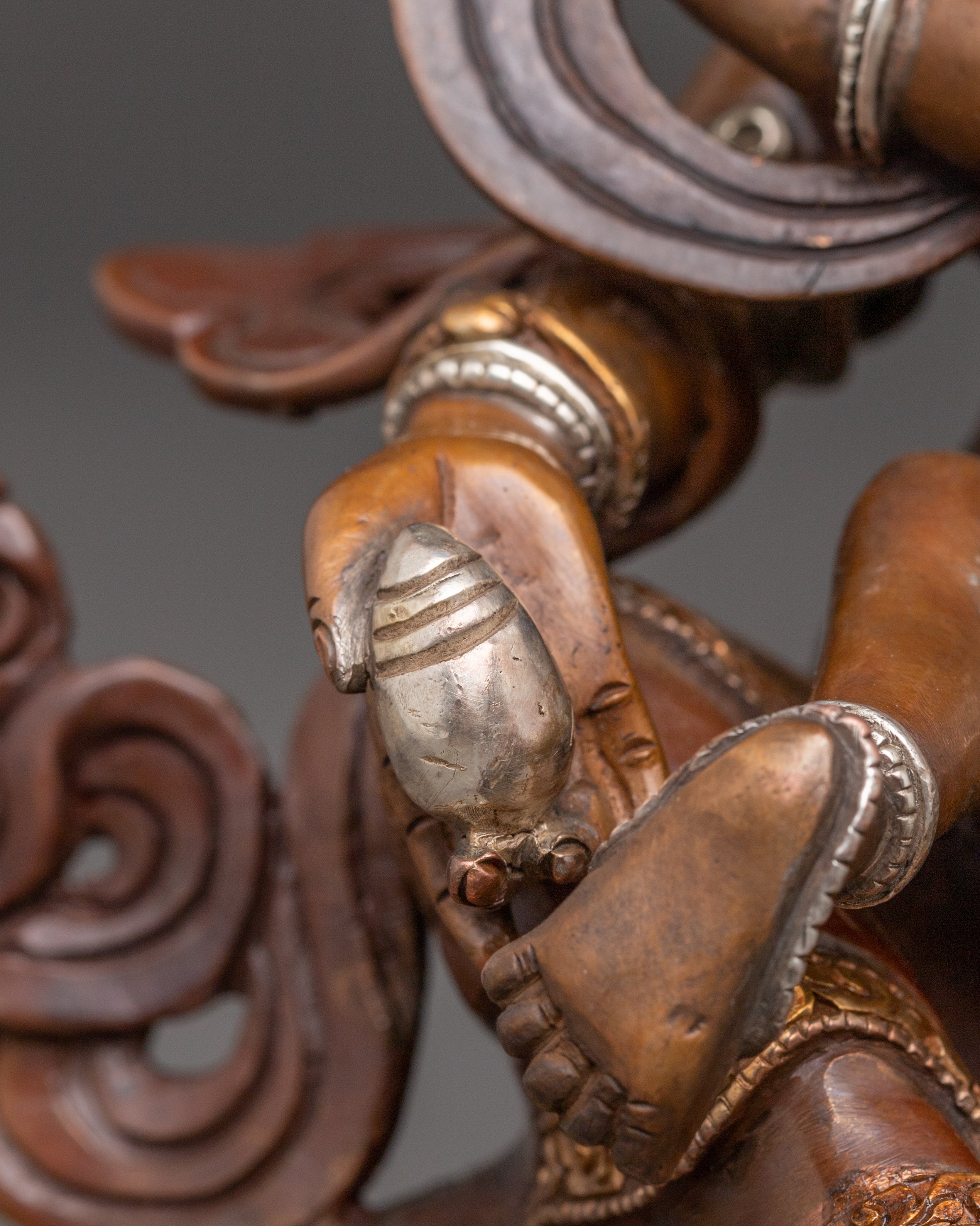 Dzambhala Statue With Consort | Traditional Artwork