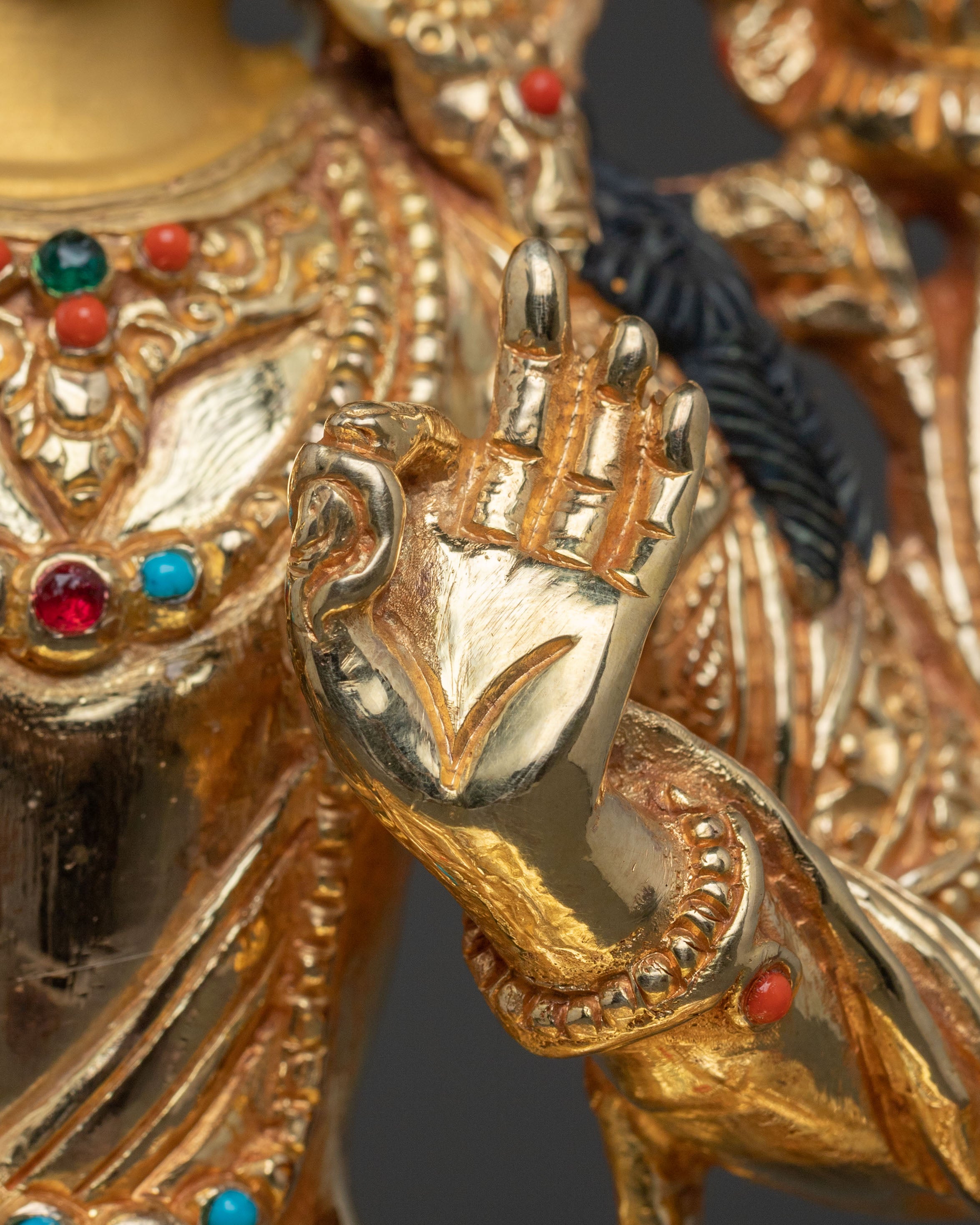 Sacred Manjushri Sculpture | Wisdom Deity