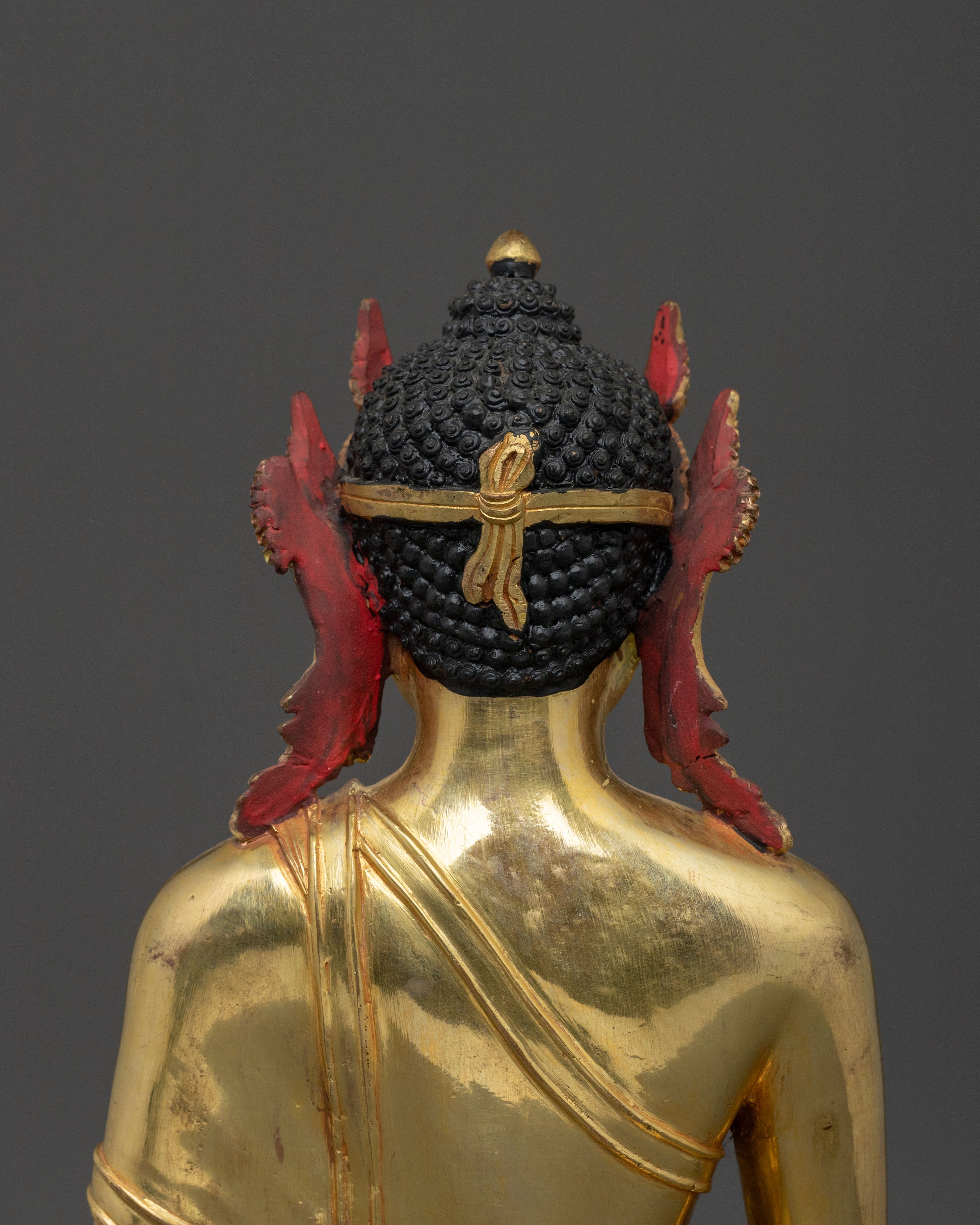 Crown Shakyamuni Buddha Statue | Meditation and Home Altar Decor