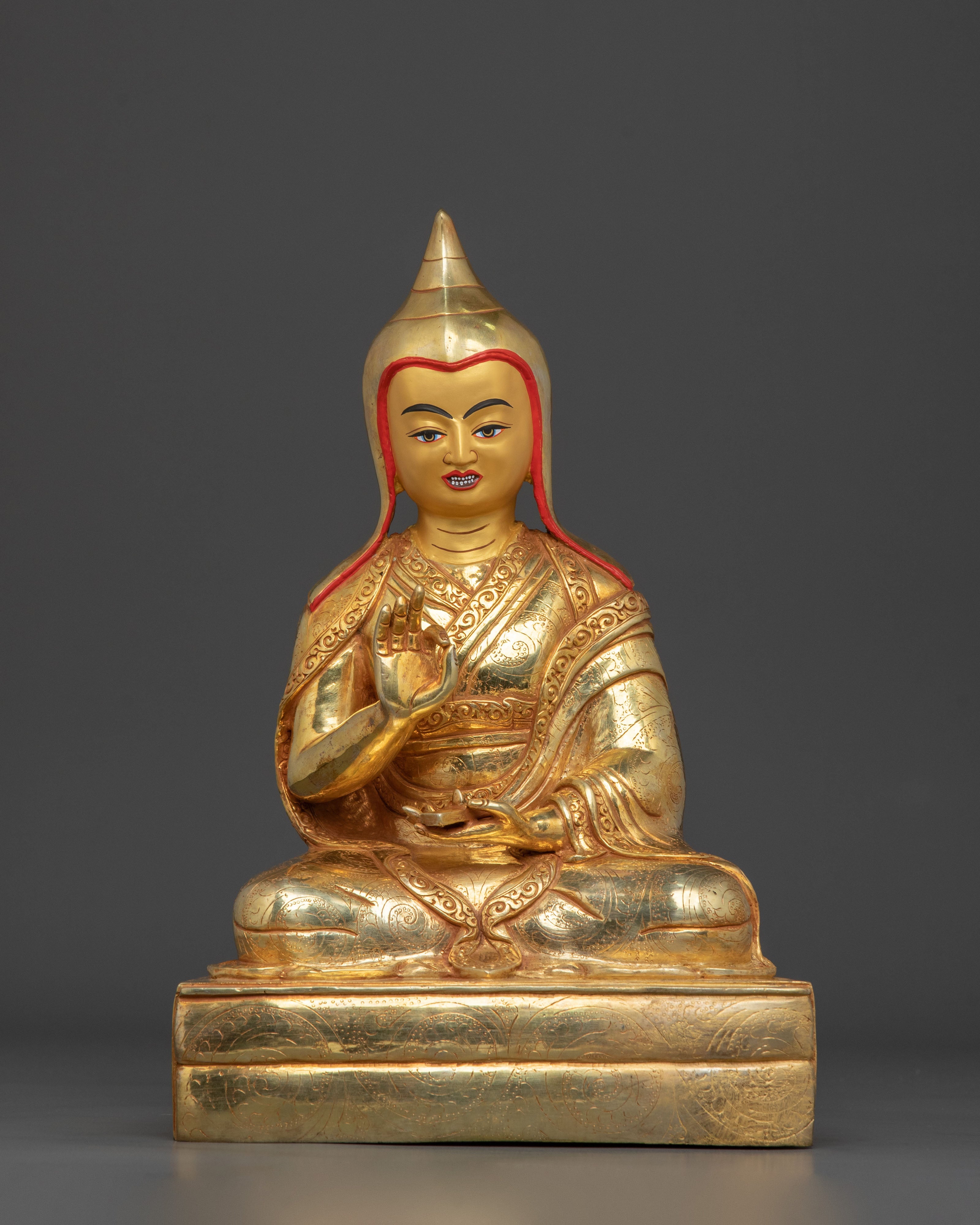Santarakshita Statue | Tibetan Sacred Sculpture