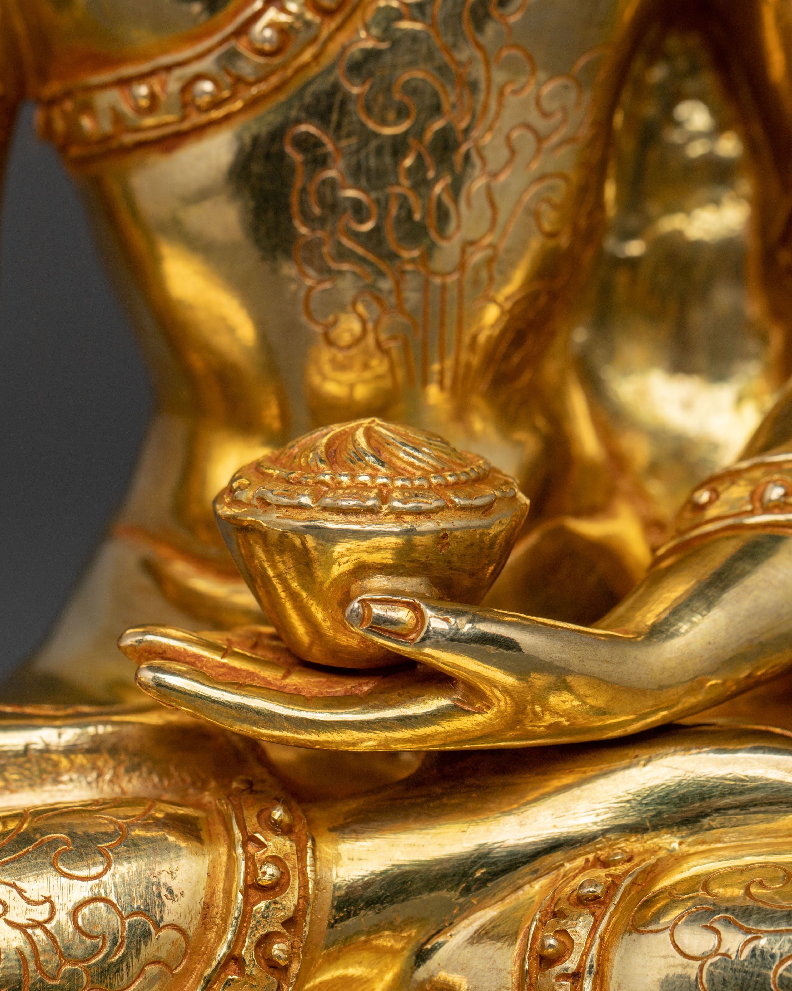 Shakyamuni Buddha Statue | Handcrafted Spiritual Figurine