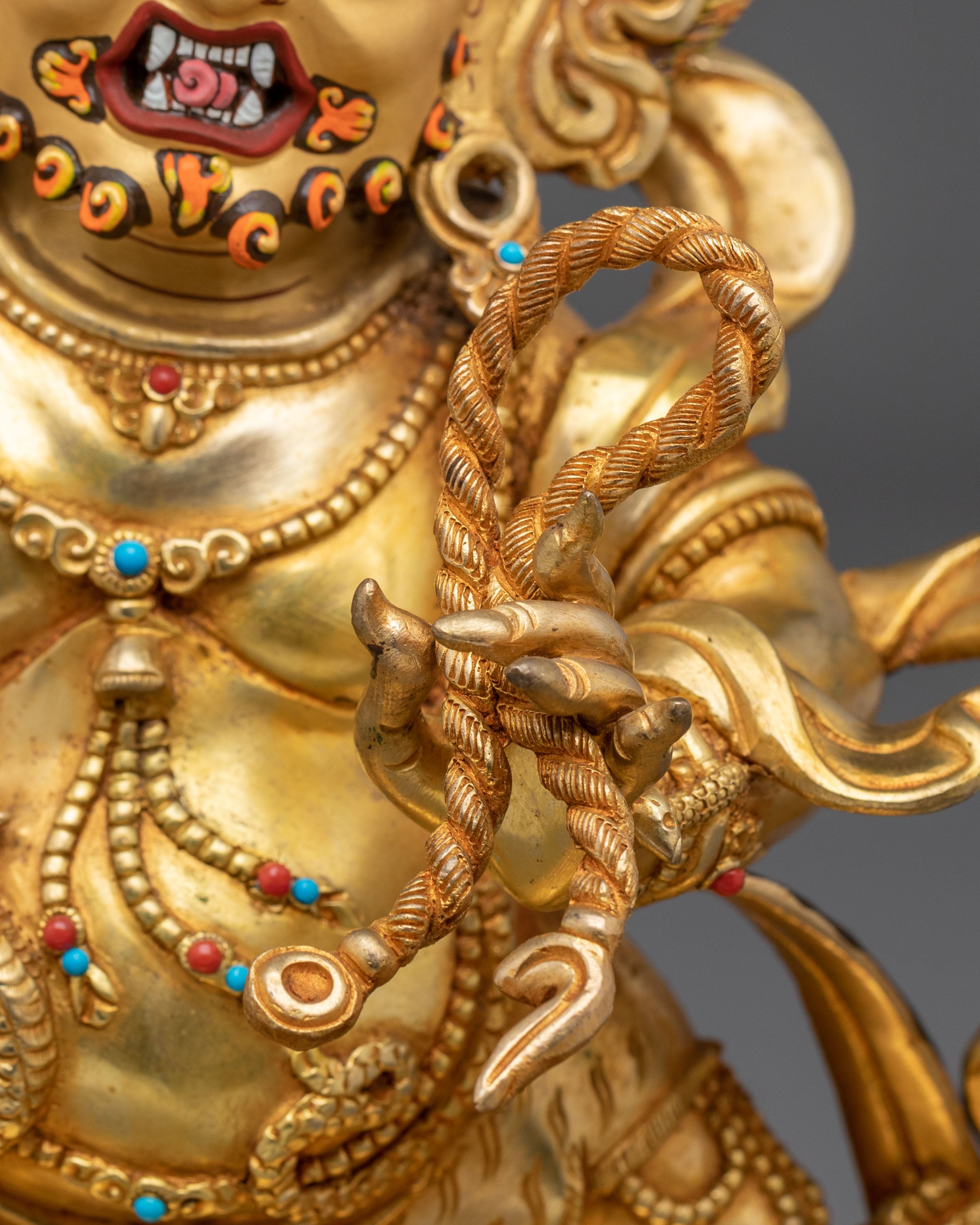 Mighty Protector Vajrapani Copper Sculpture
