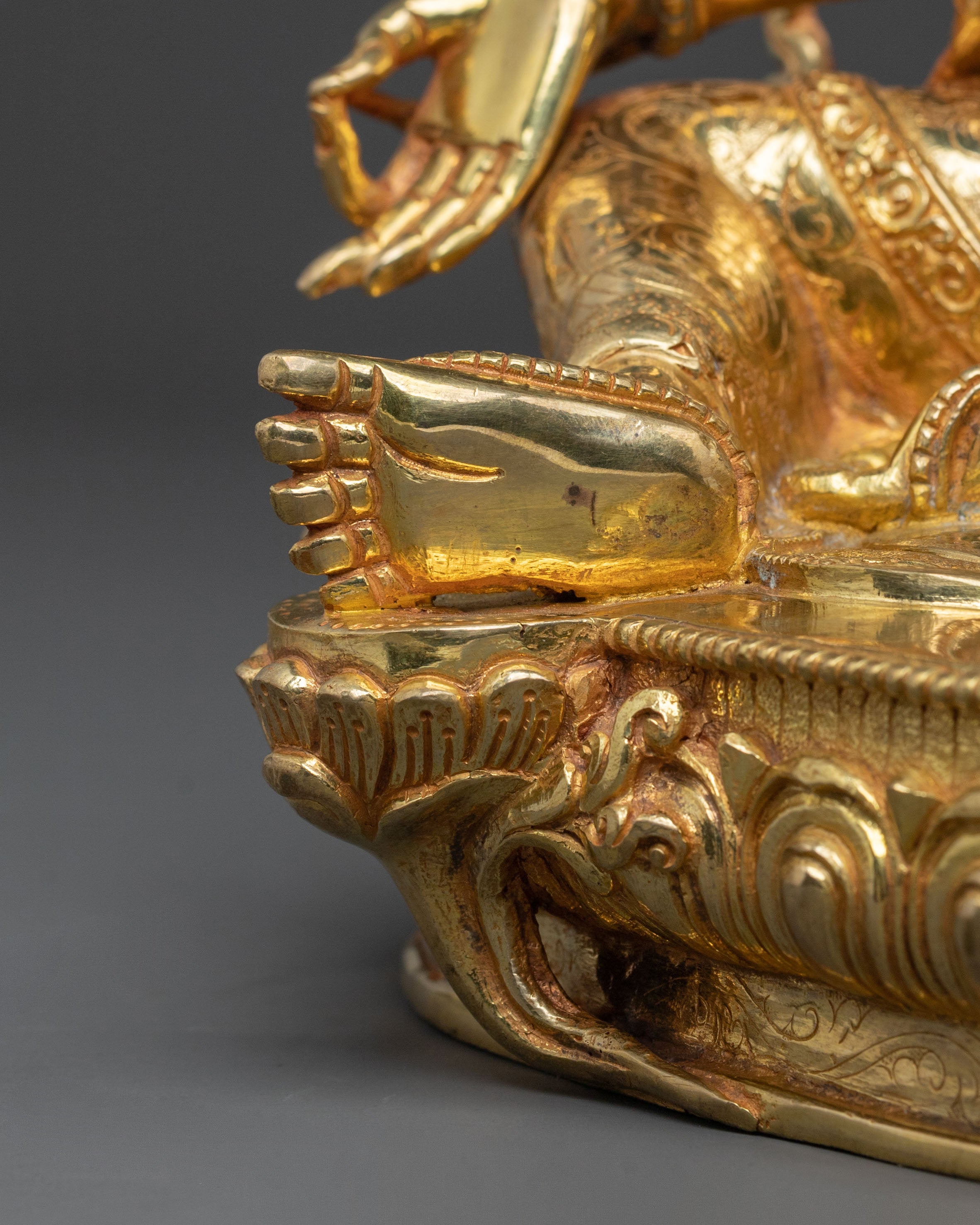 Green Tara Sacred Statue of Swift Protection | Divine Compassion Deity