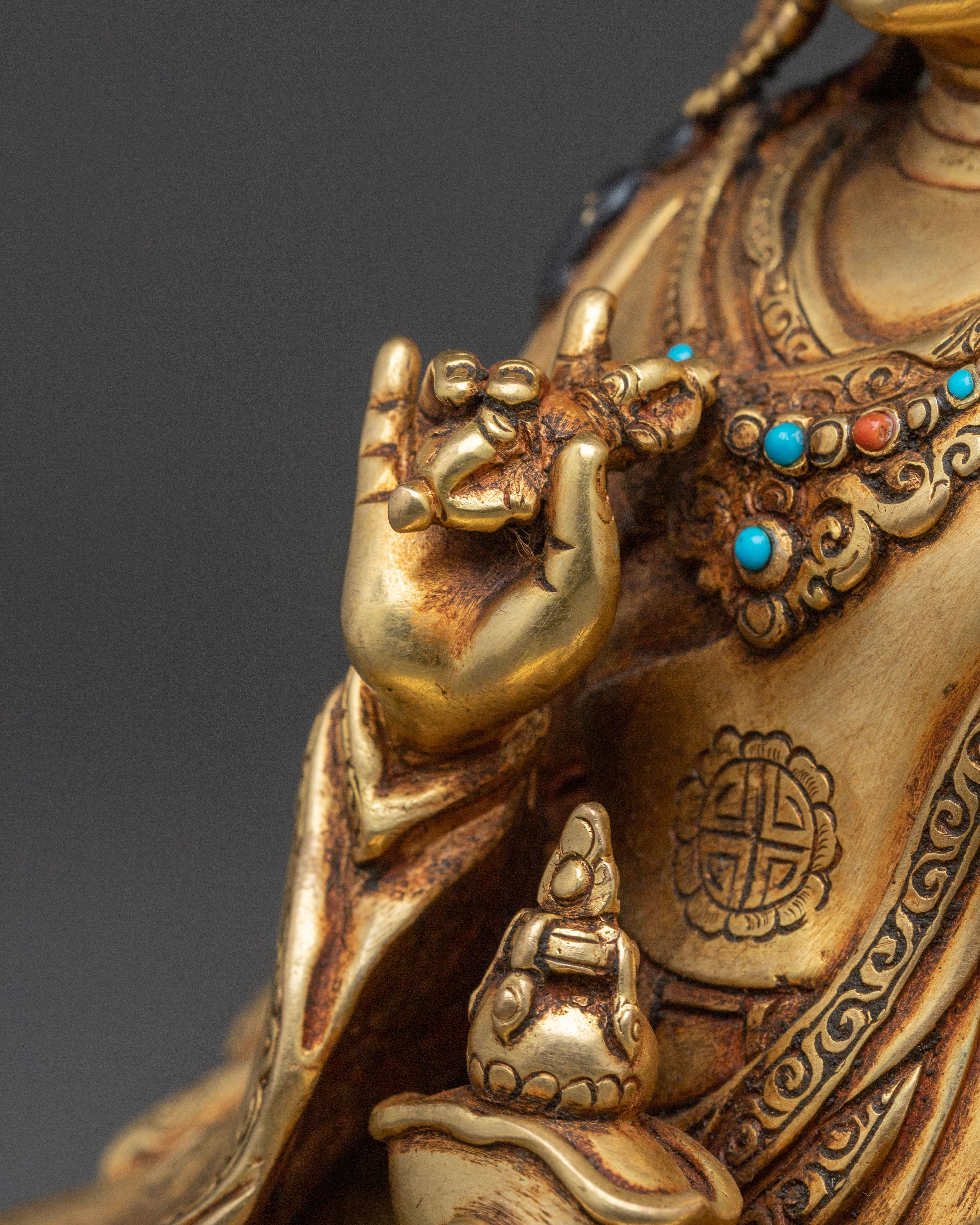 Guru Tsokye Dorje Wisdom Statue | Spiritual Decor