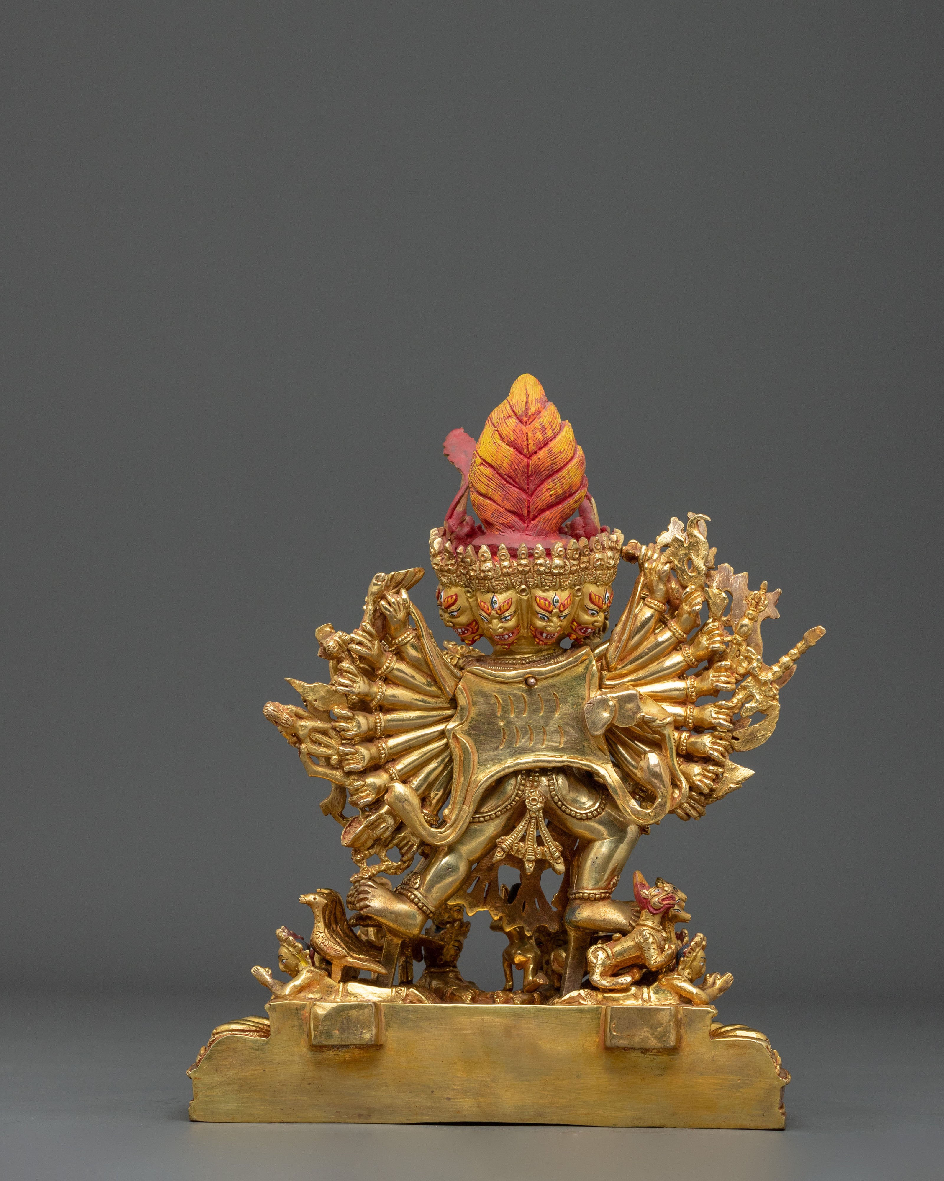 Yamantaka Wrathful Wisdom Statue: Destroyer of Ignorance