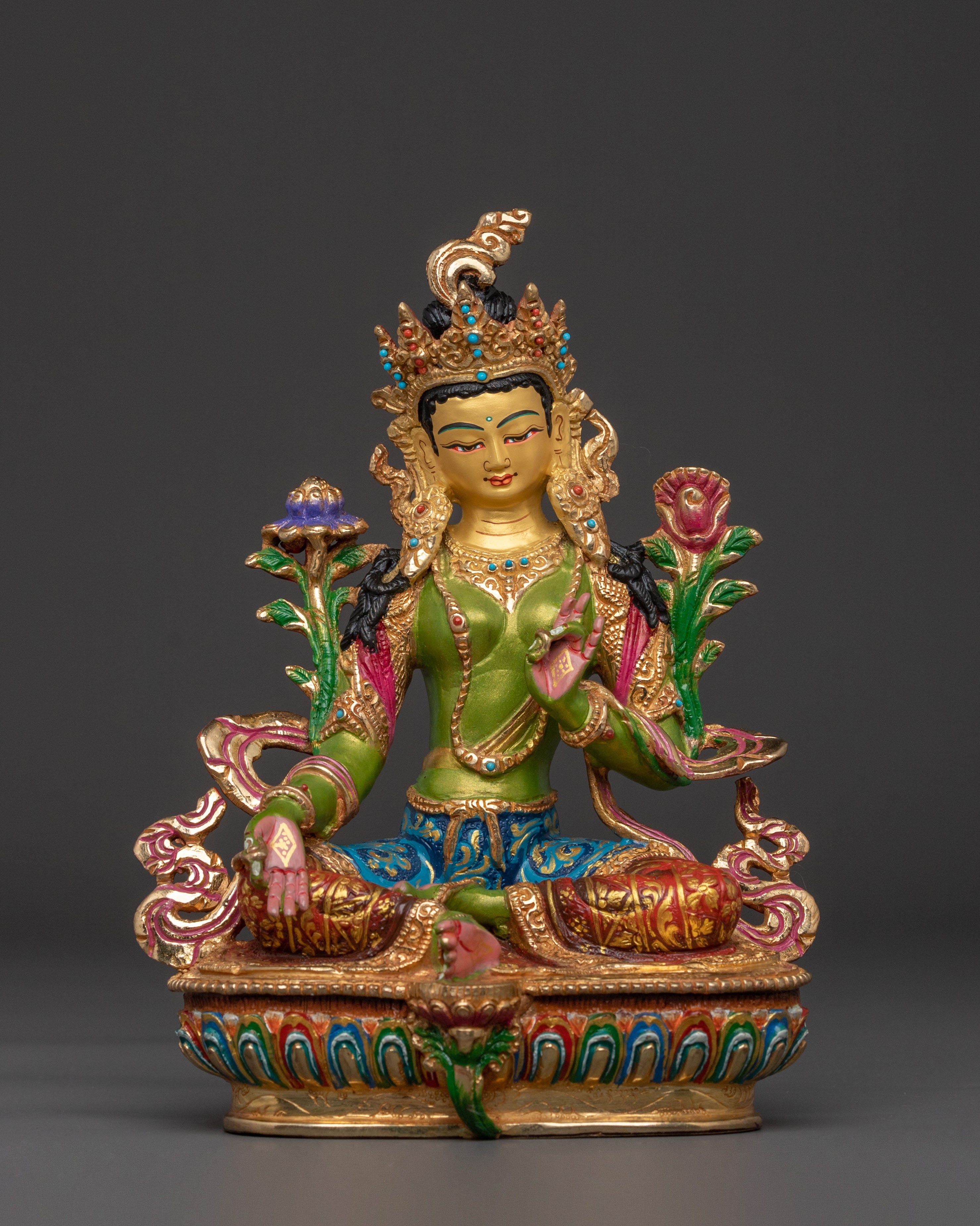 Green Tara Statue 