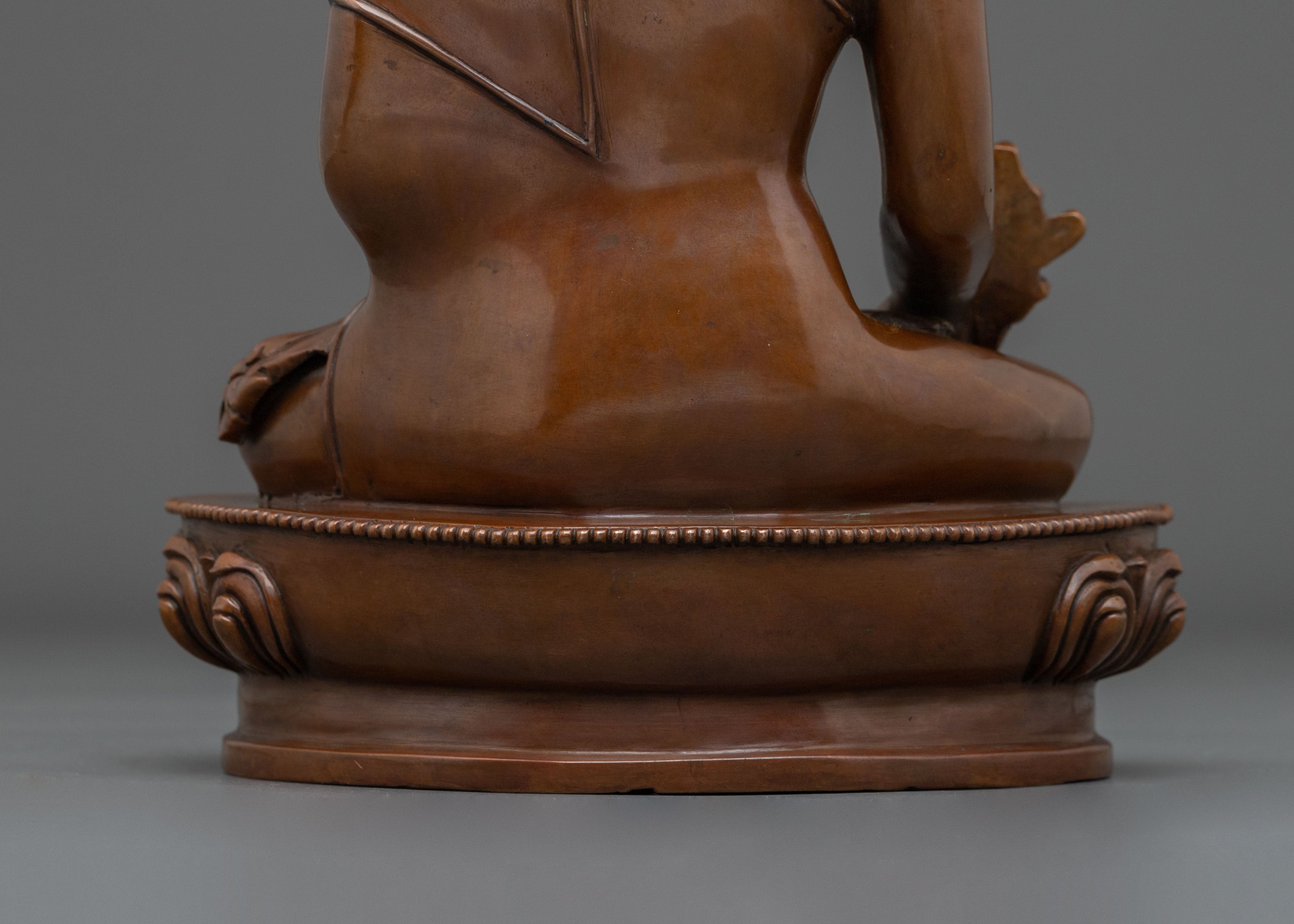 Bhaisajyaguru Buddhist Figurine | Tranquil Copper Art