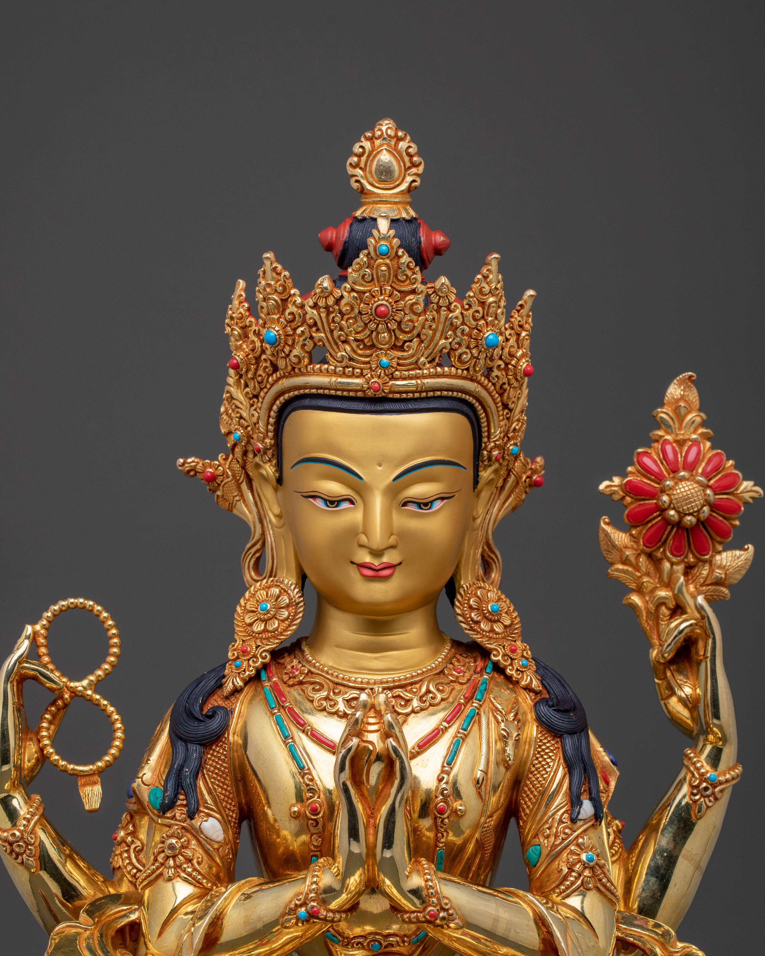 Patron Deity Chenrezig Statue | Symbol of Infinite Compassion