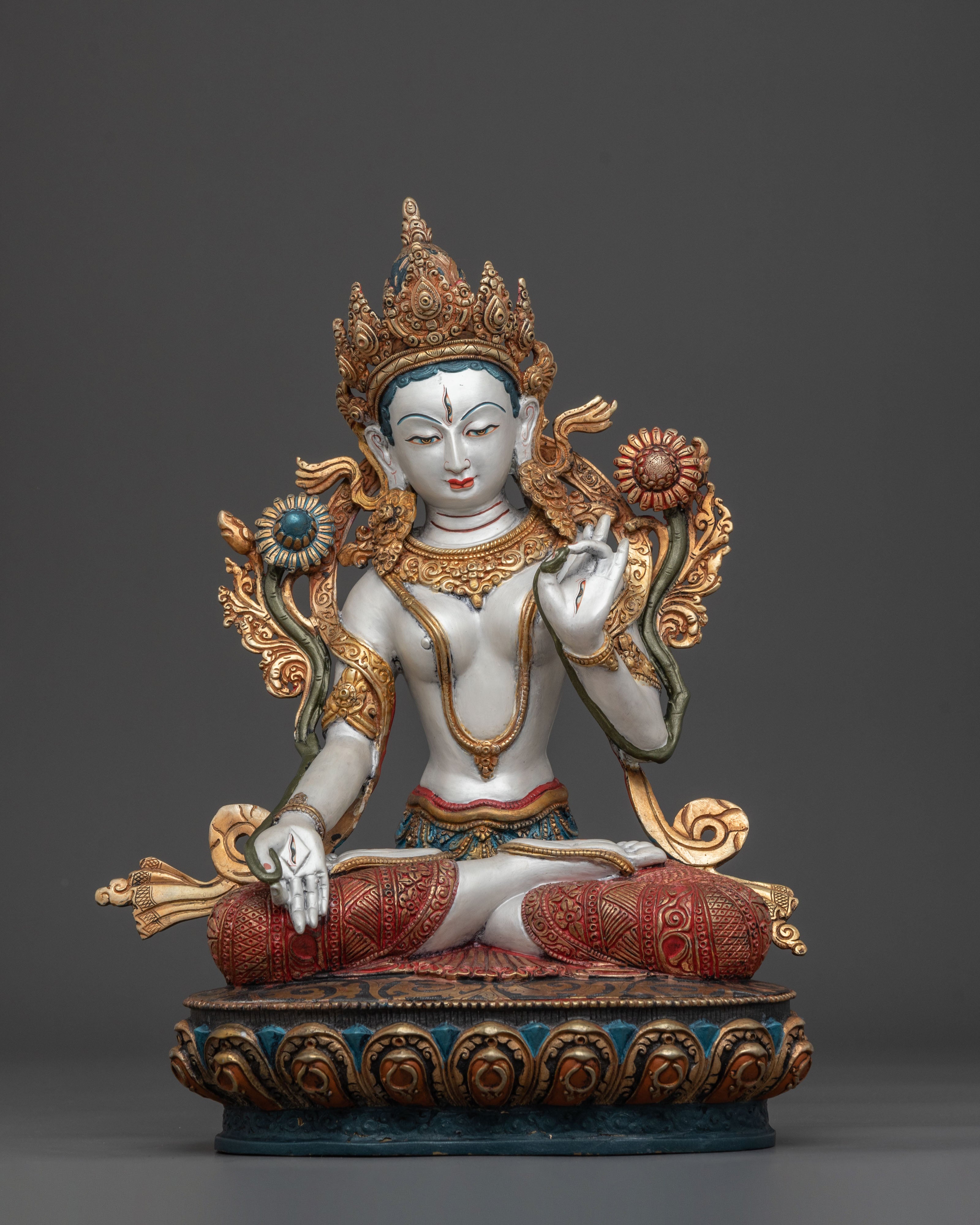 White Tara Statue