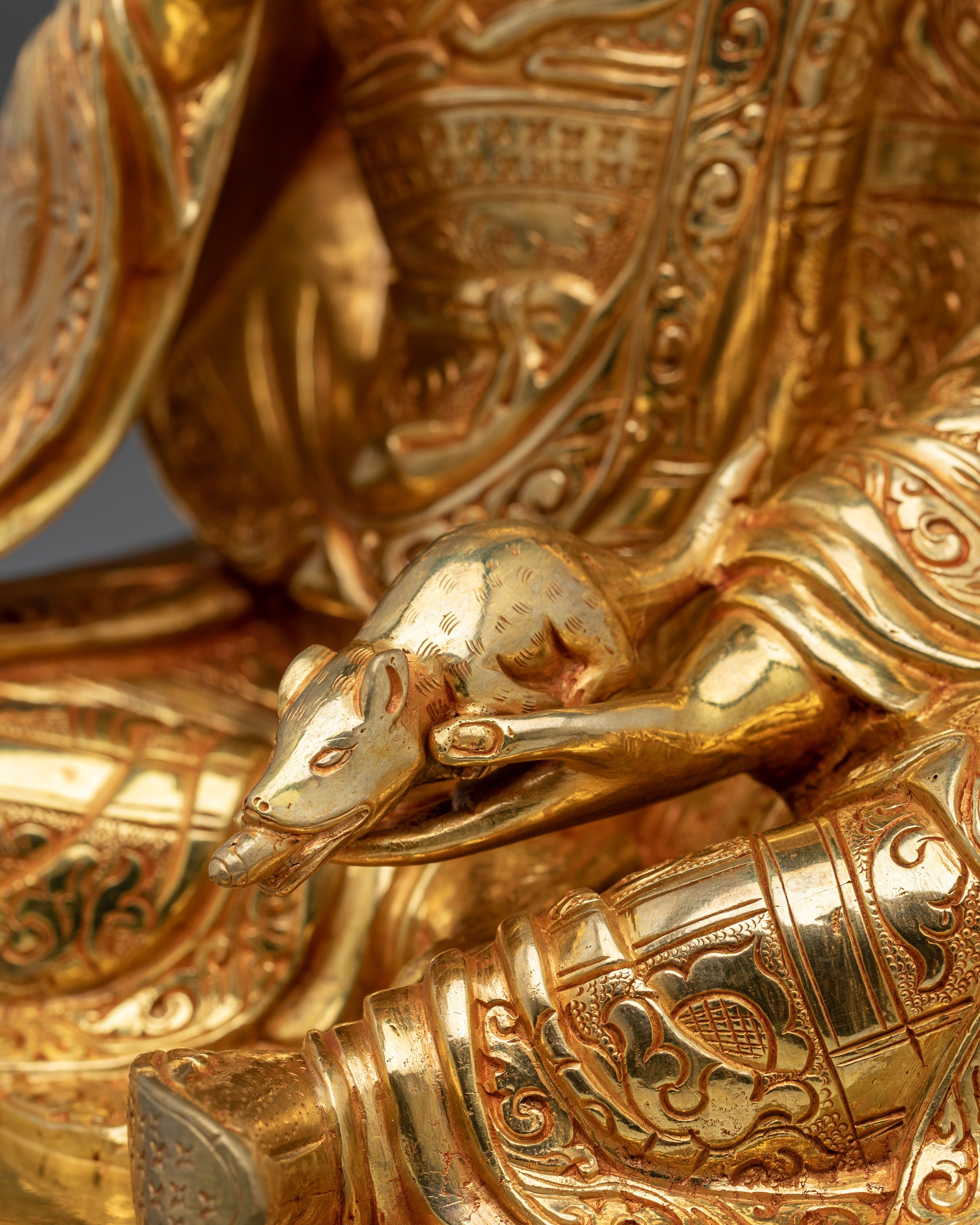 Guru Norla Statue | Sacred Tibetan Buddhist Wealth Deity