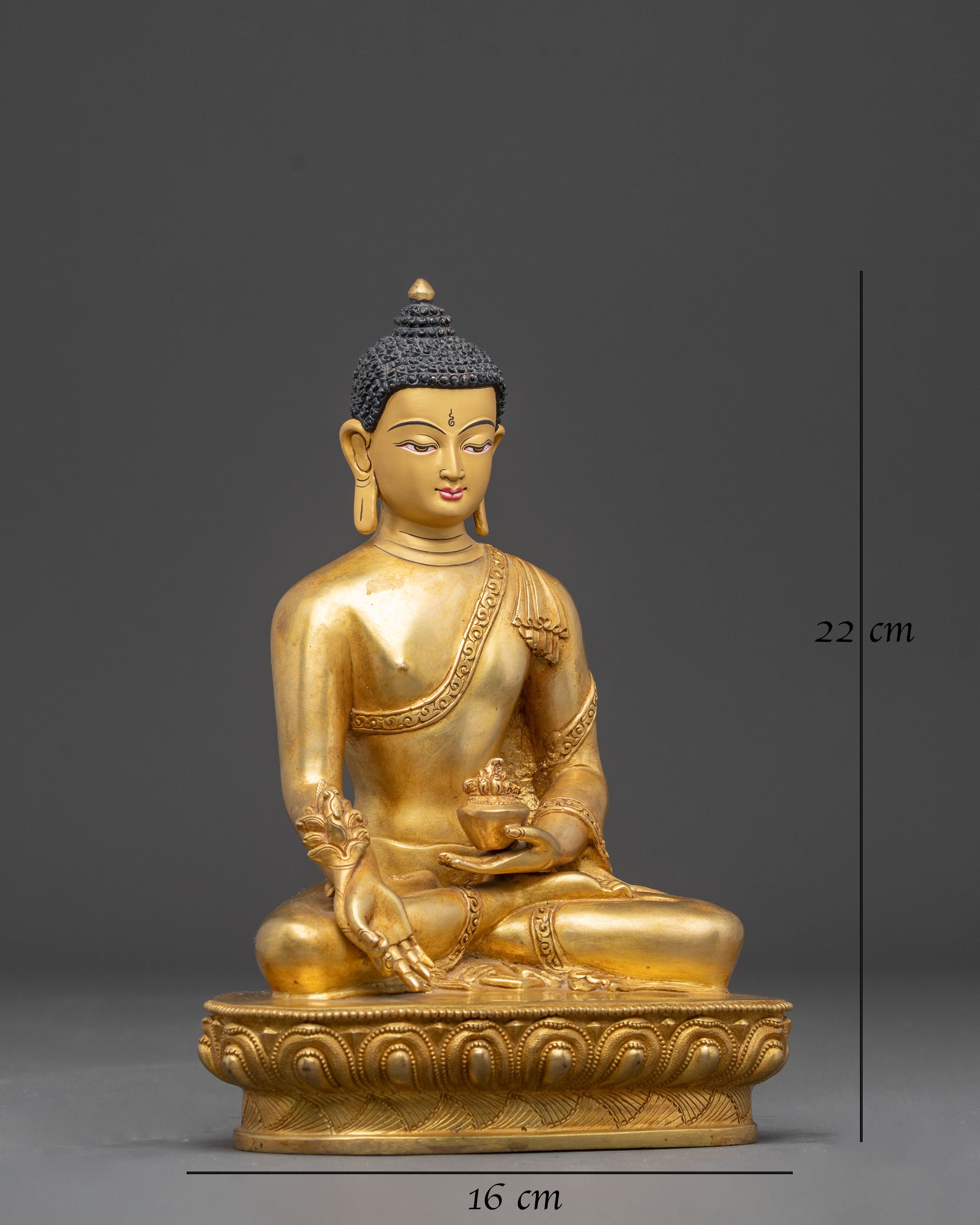 Golden Medicine Buddha Statue: The Supreme Healer