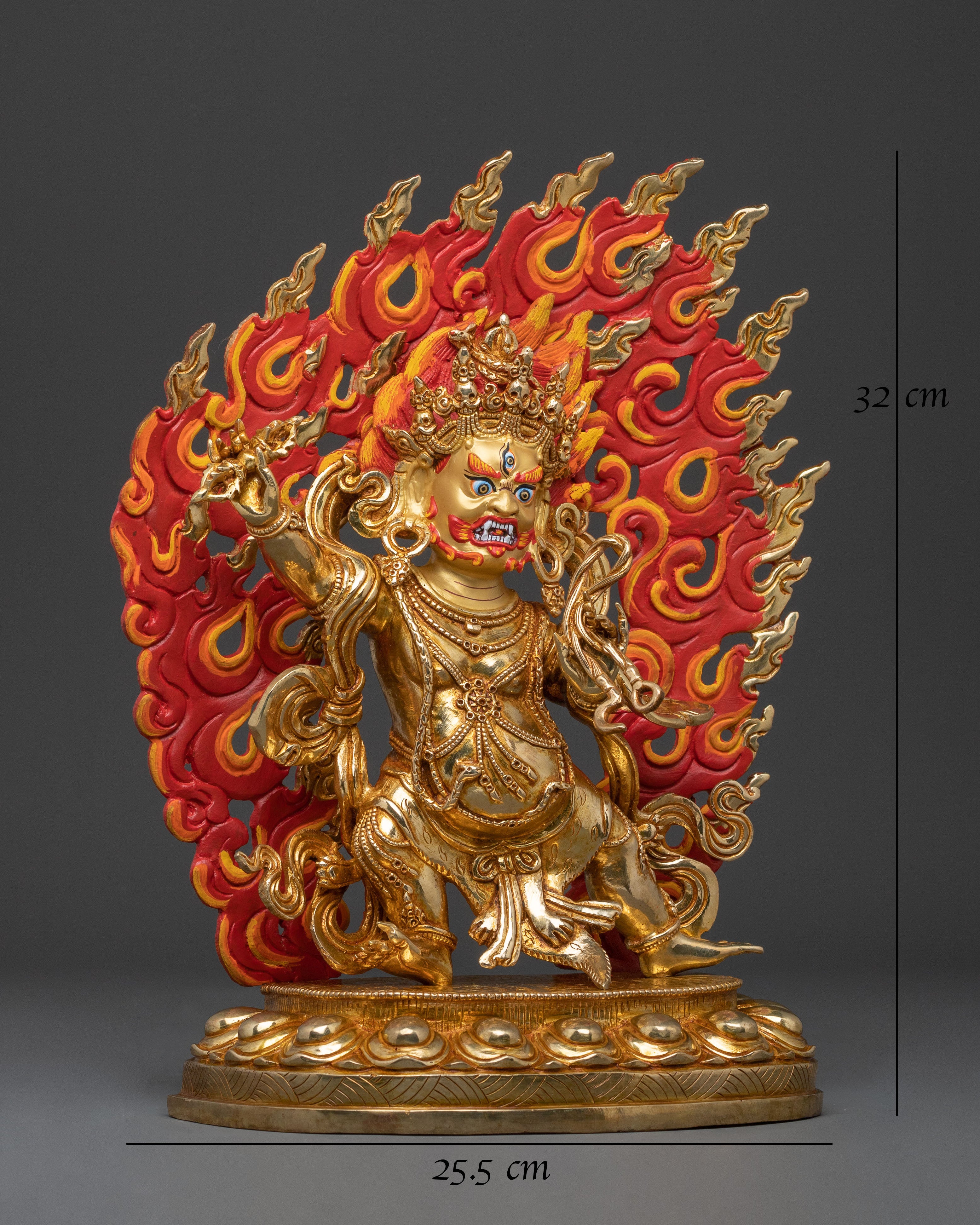 Fierce Protector Vajrapani Figurine | Meditation Decor
