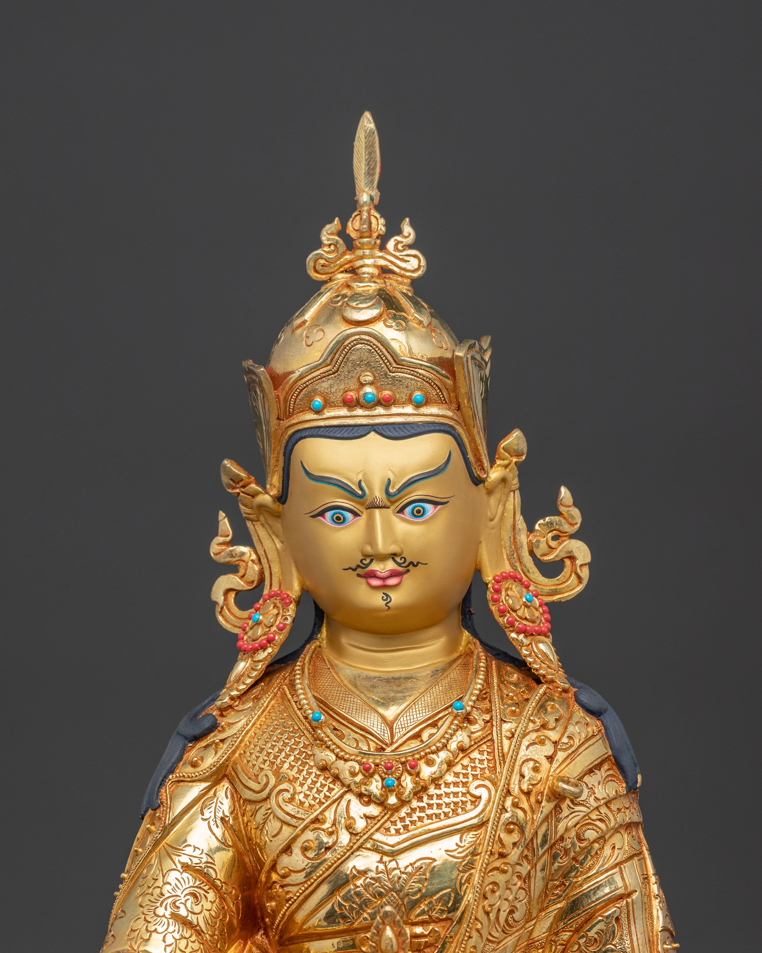 Handmade Statue of Buddhist Master Padmasambhava