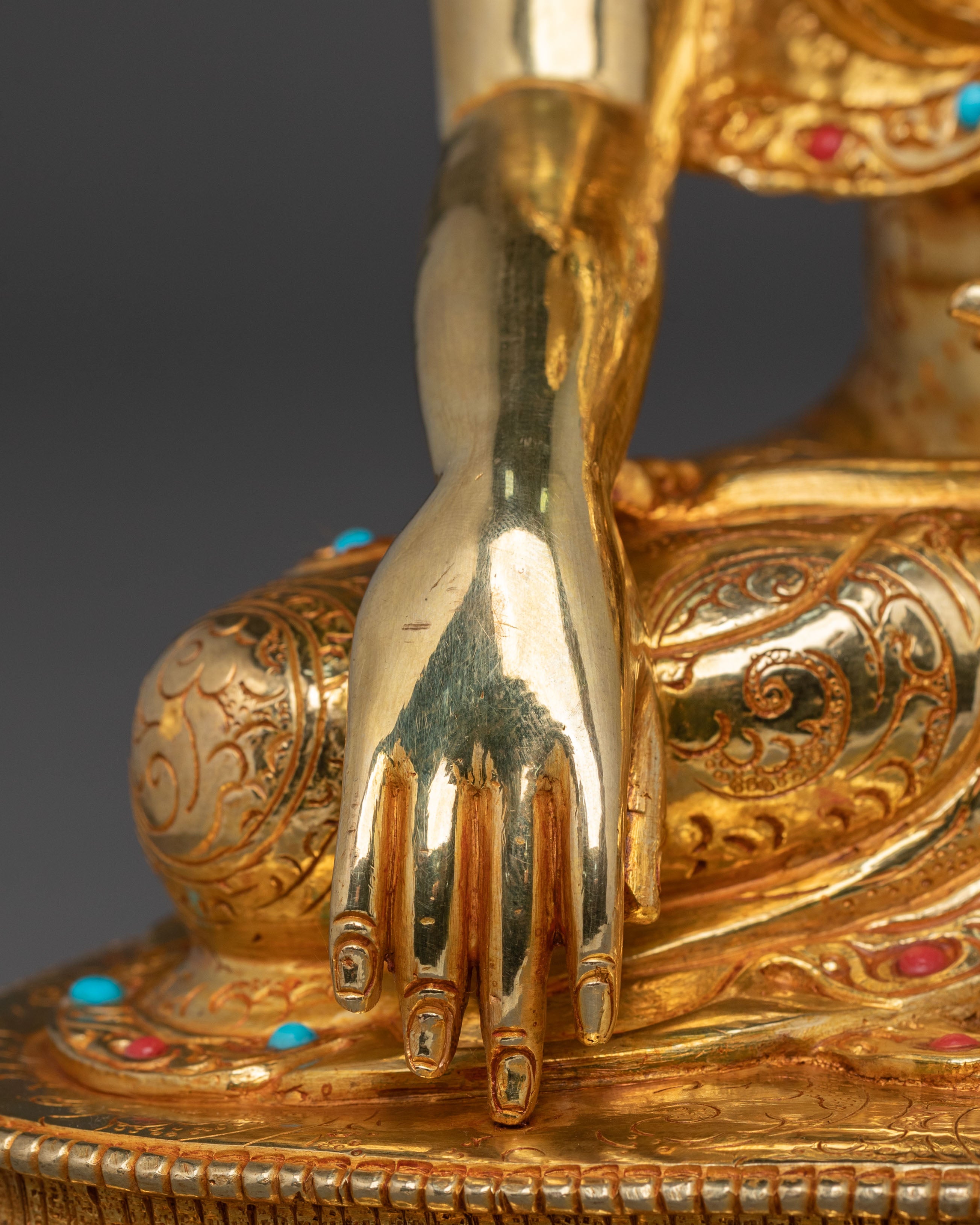 Shakyamuni Buddha Figurine | Handcrafted Serenity